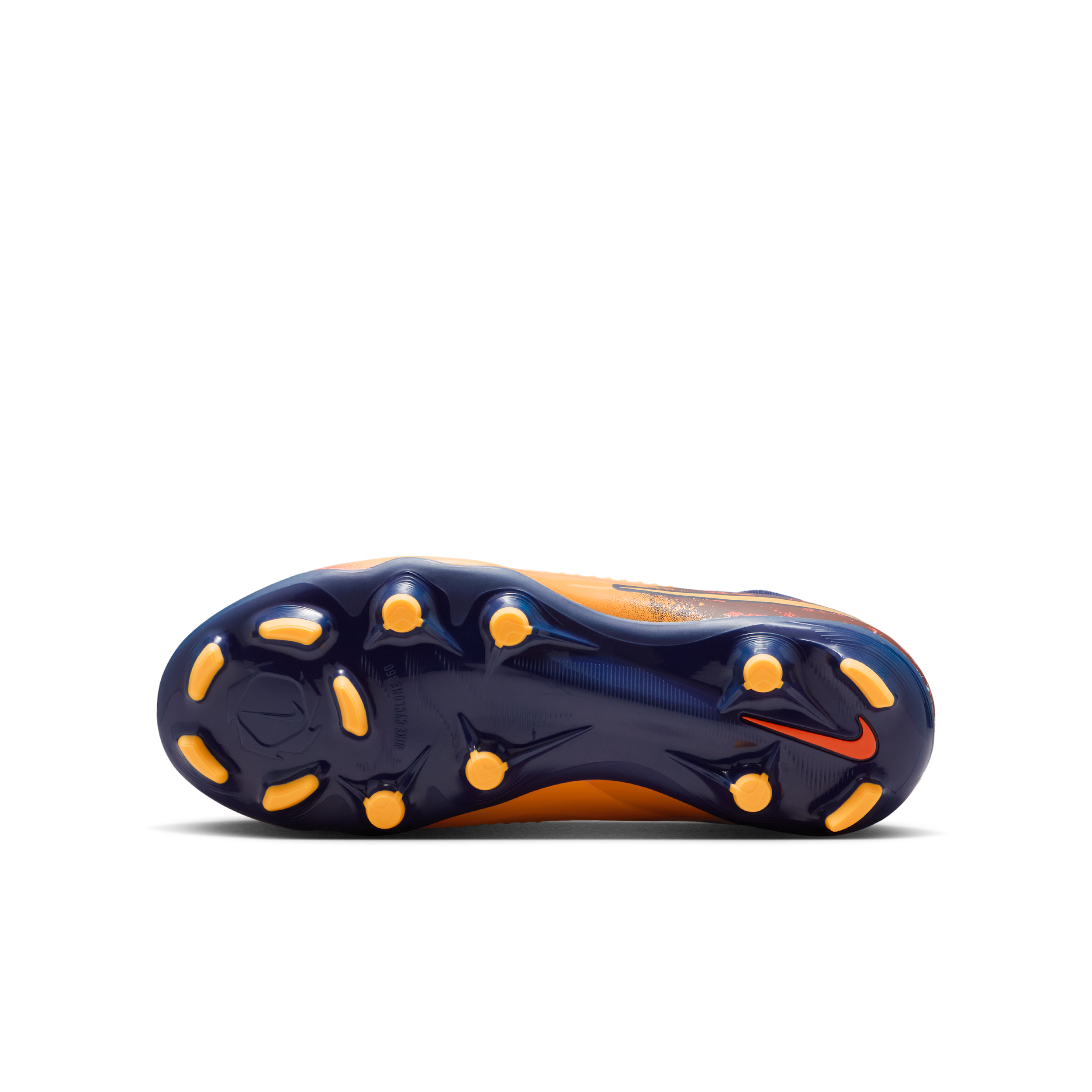 Thumbnail - Nike Jr. Phantom 6 Low Academy "Erling Haaland" Fußballschuh für verschiedene Böden (ältere Kinder) - Orange