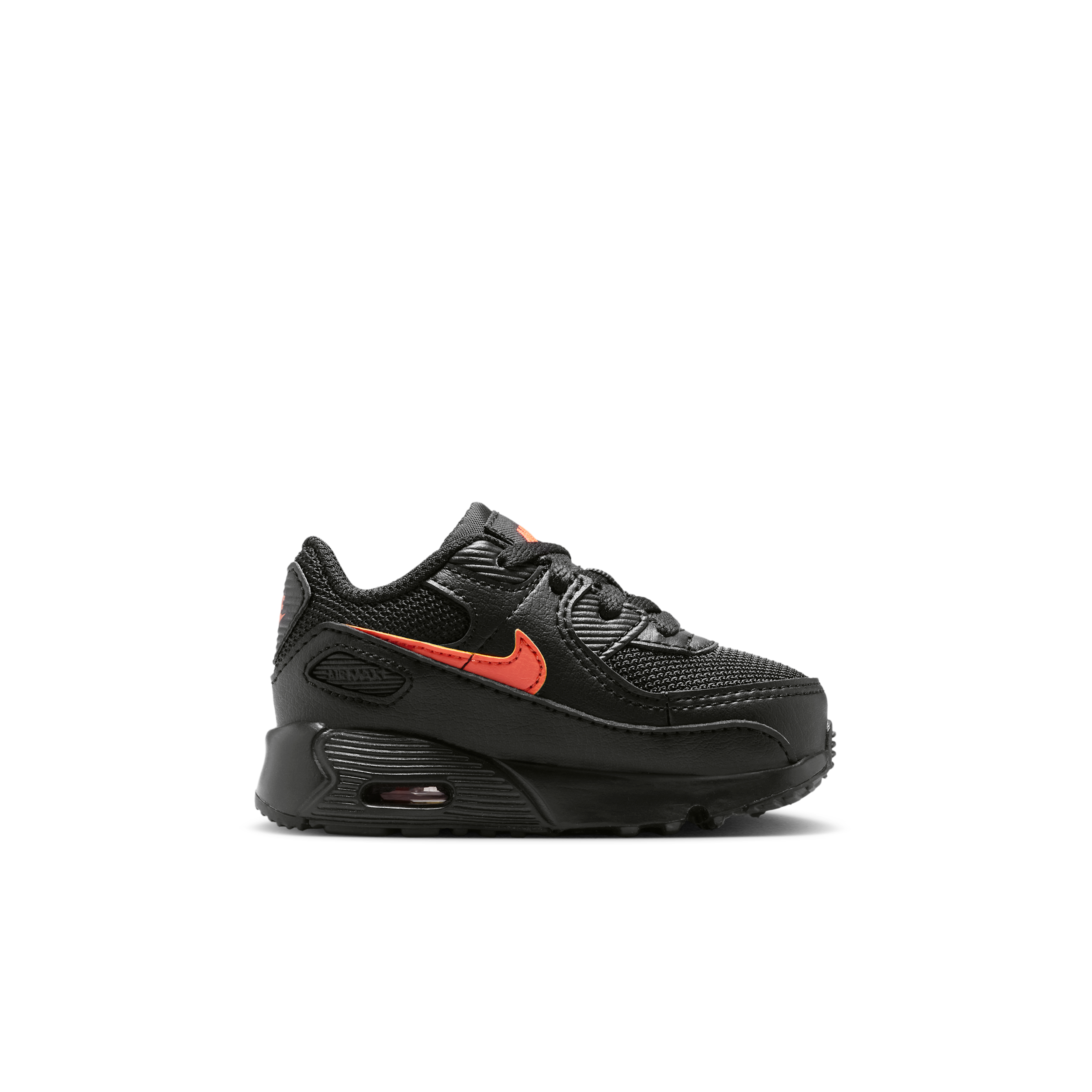 Nike Air Max 90 TD 'Black Turf Orange' | Infant Size 8 - IR2964-004