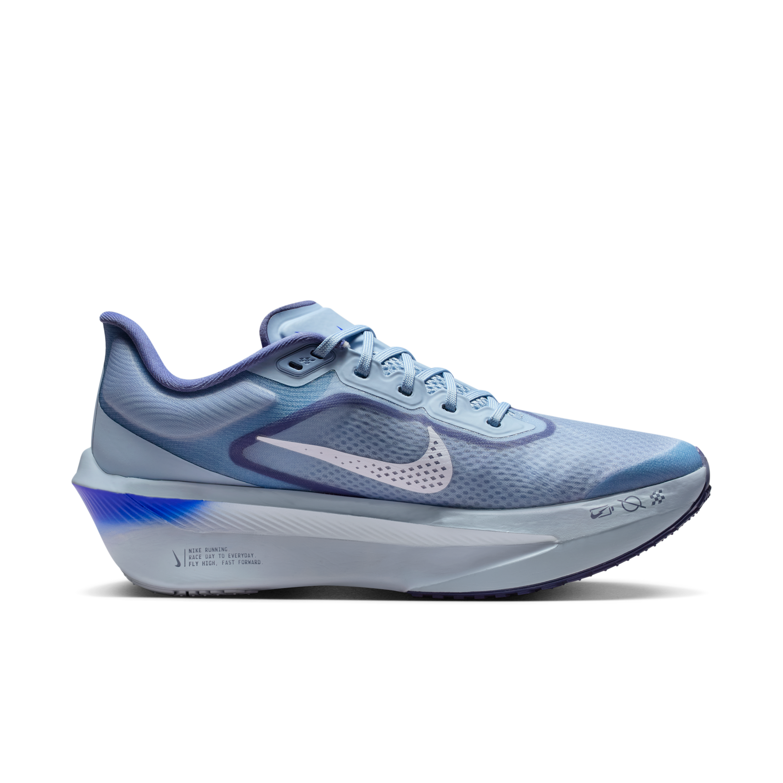 Nike Zoom Fly 6-konkurrenceløbesko til vej til kvinder - blå - FN8455-401
