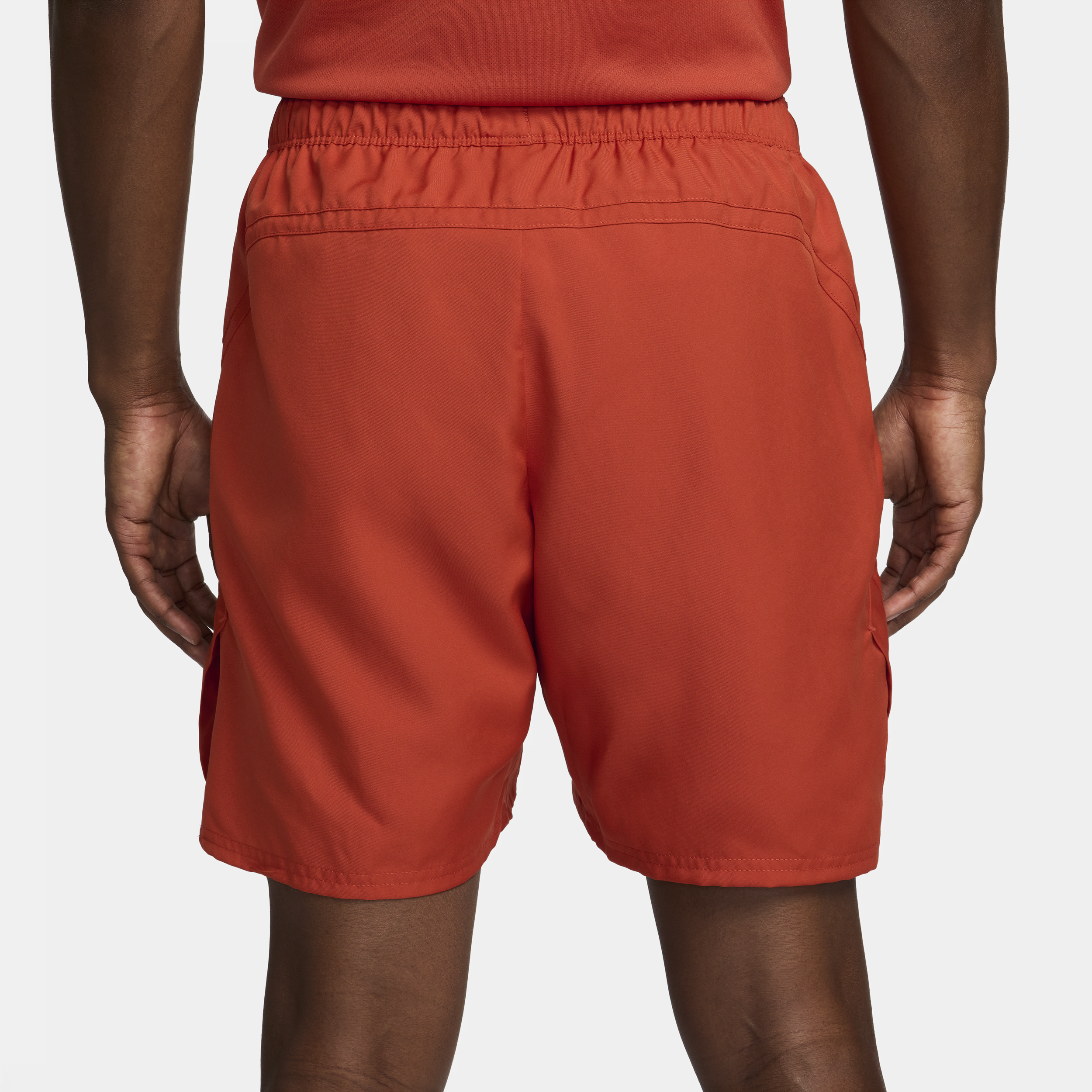 Nike Court Victory Dri-FIT tennisshorts voor heren (18 cm) Oranje
