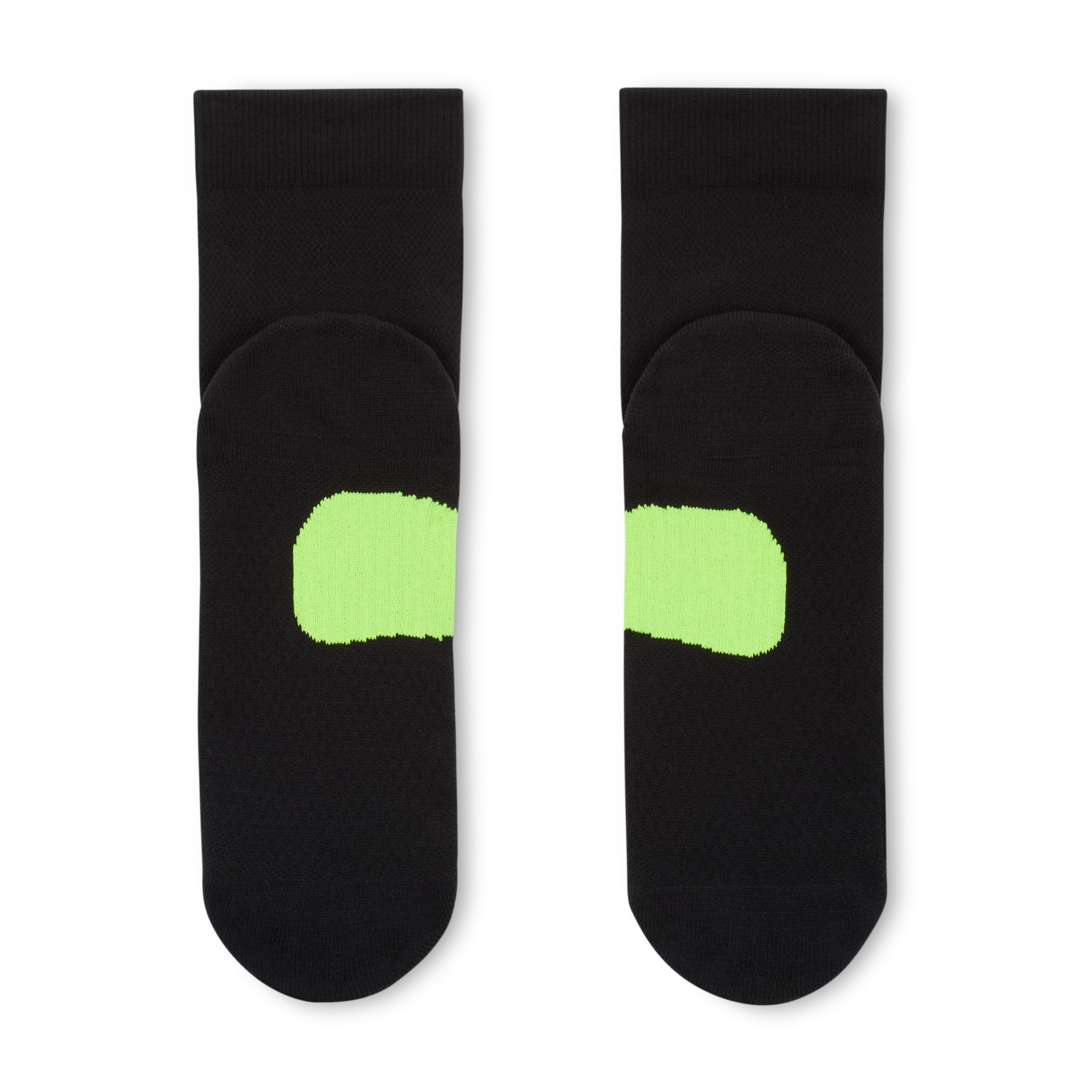 Thumbnail - Nike Running mittelschwere Micro Crew-Socken (1 Paar) - Schwarz