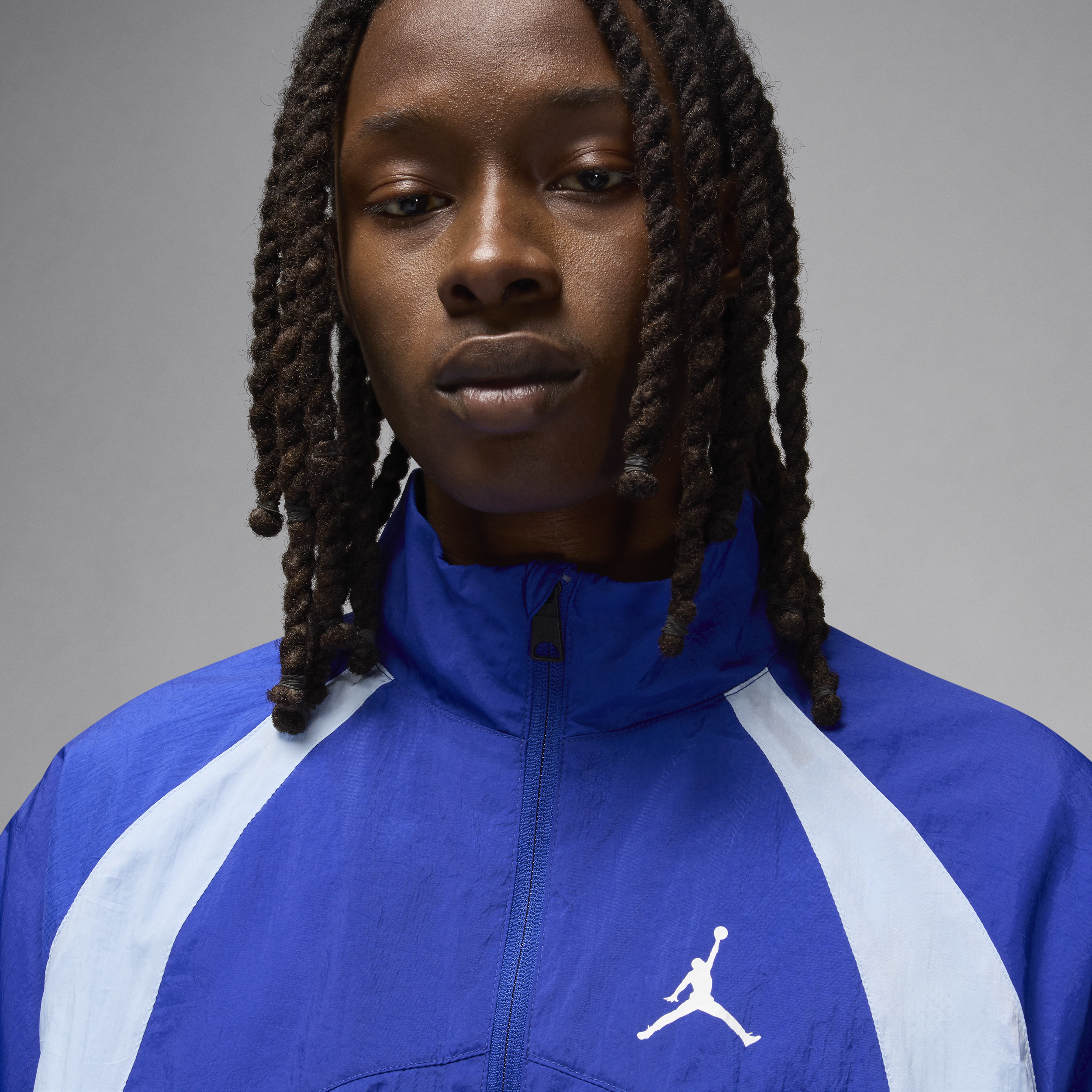 Veste de survêtement Jordan Sport JAM x Fédération Française de Basketball pour homme - Bleu