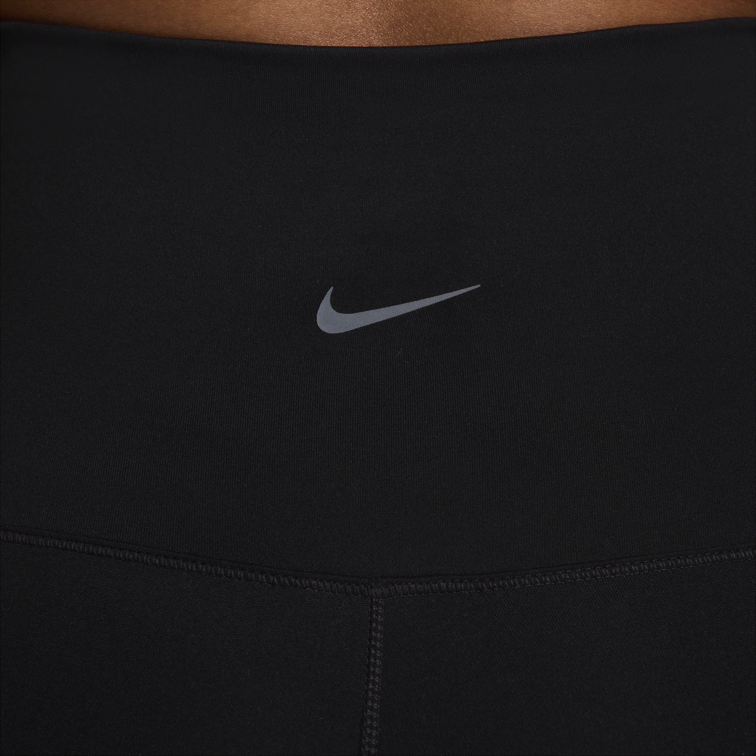 Legging 7/8 taille haute avec poches Nike (M) One pour femme (maternité) - Noir