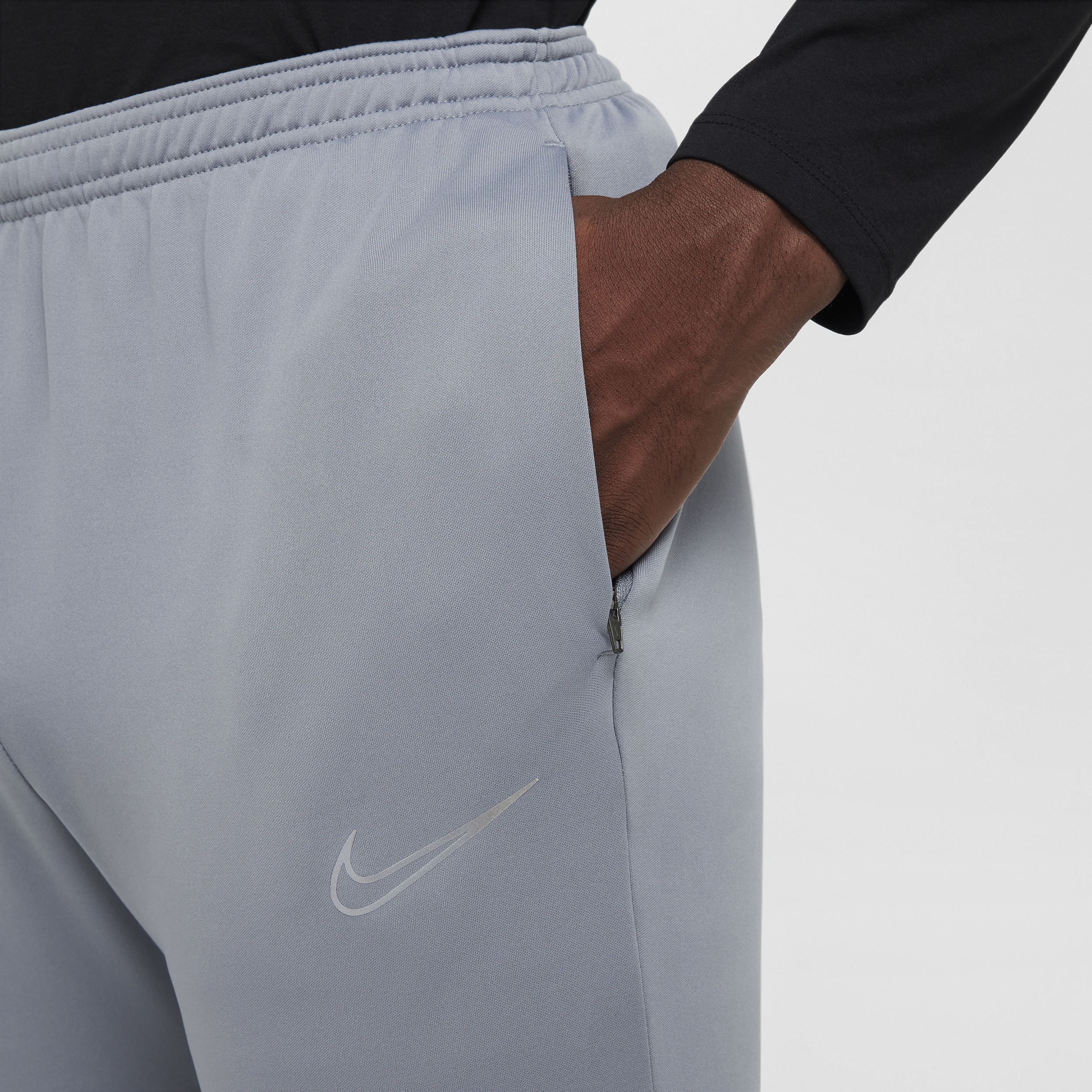 Pantalon de foot Therma-FIT Nike Academy Winter Warrior pour homme - Gris