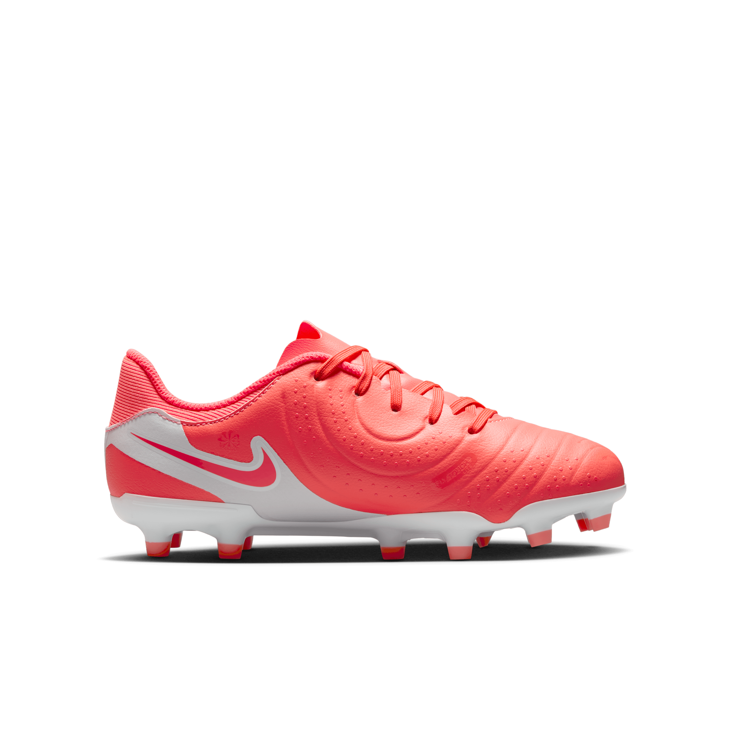 Chaussure de foot basse à crampons multi-surfaces Nike Jr. Tiempo Legend 10 Academy pour enfant/ado - Rose