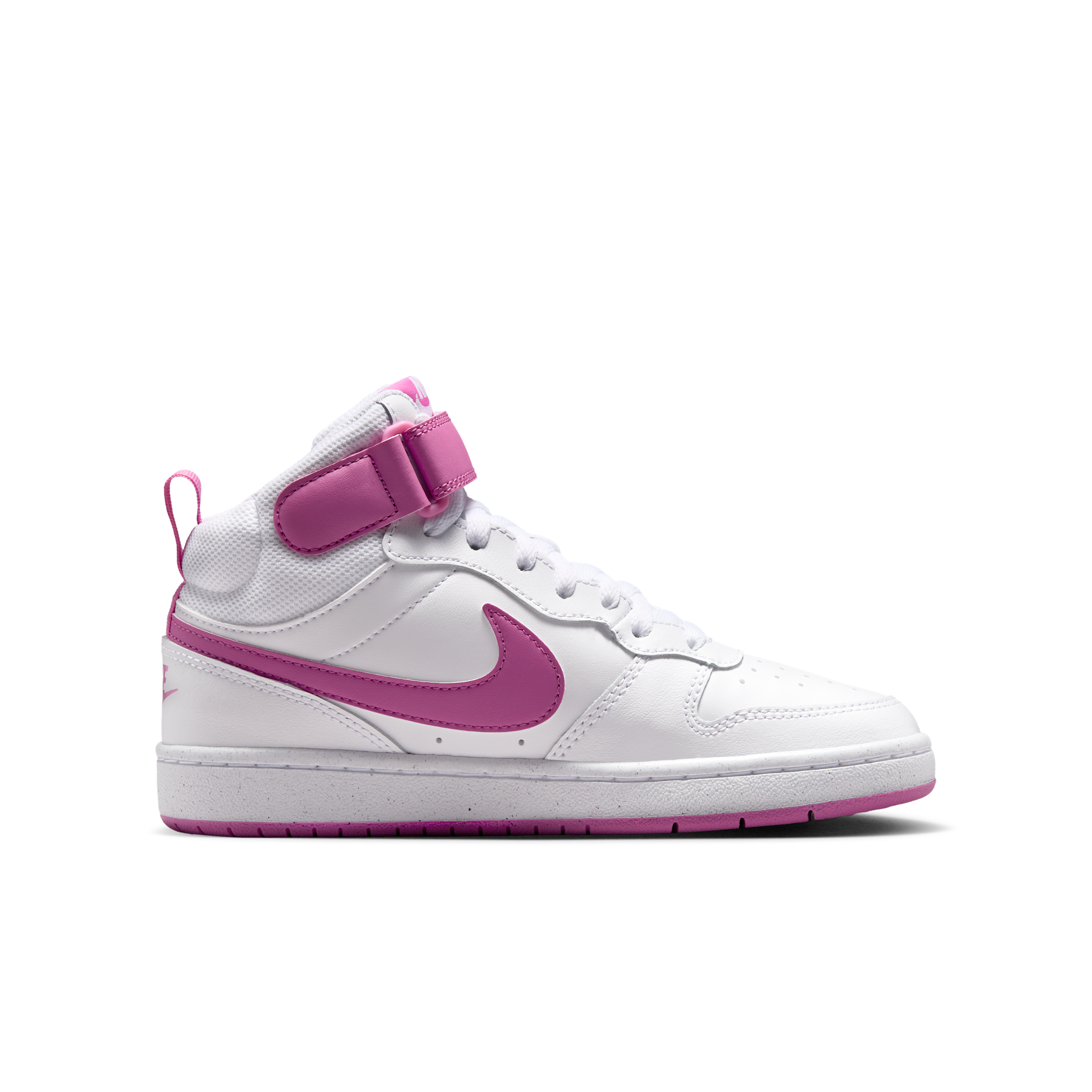 Nike Court Borough Mid 2 Kinderschoenen - Wit - CD7782-135