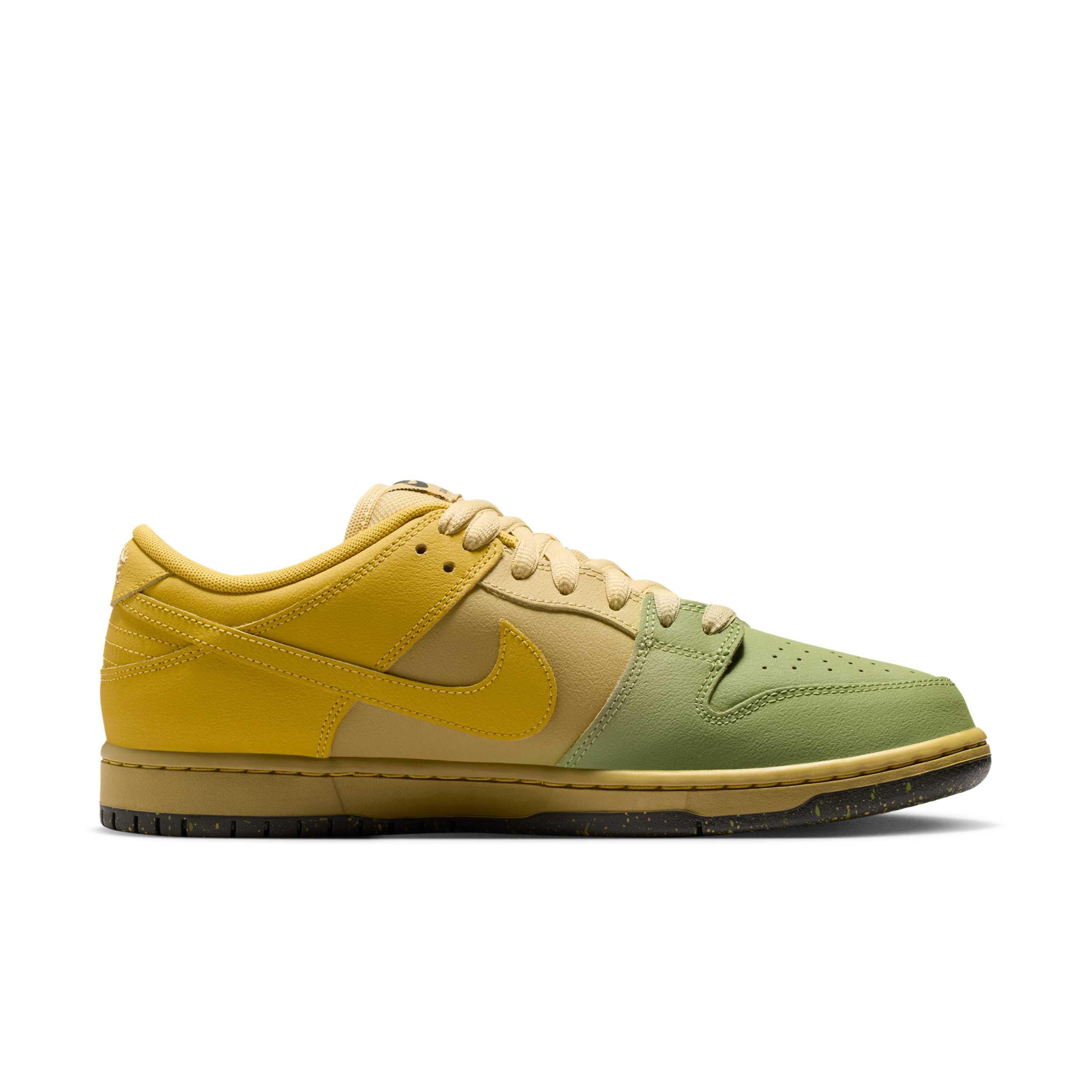 Nike SB Dunk Low Pro Men's Skate Shoes - Yellow - IO0427-300