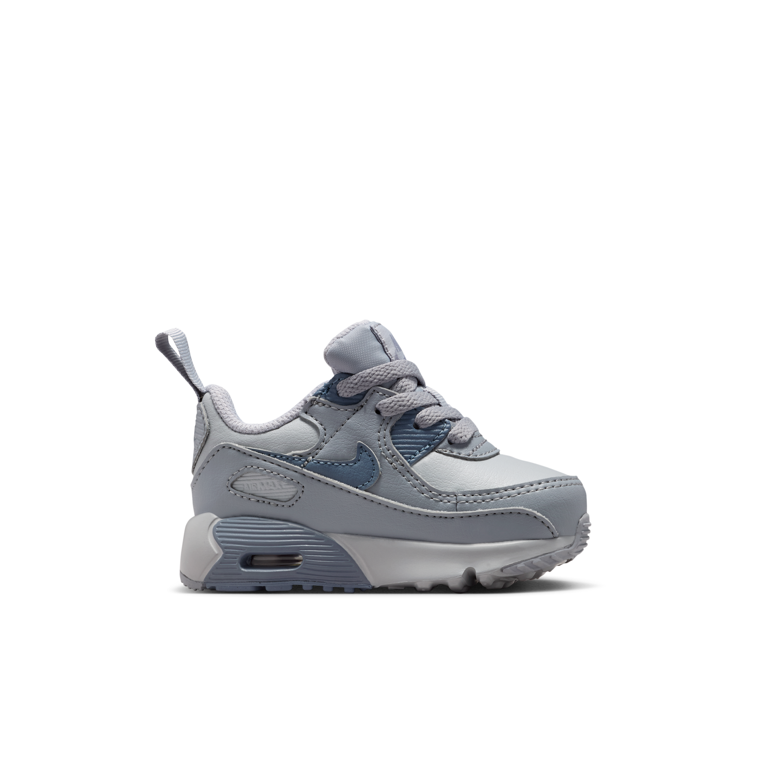 Thumbnail - Nike Air Max 90 EasyOn Schuh für Babys und Kleinkinder - Grau