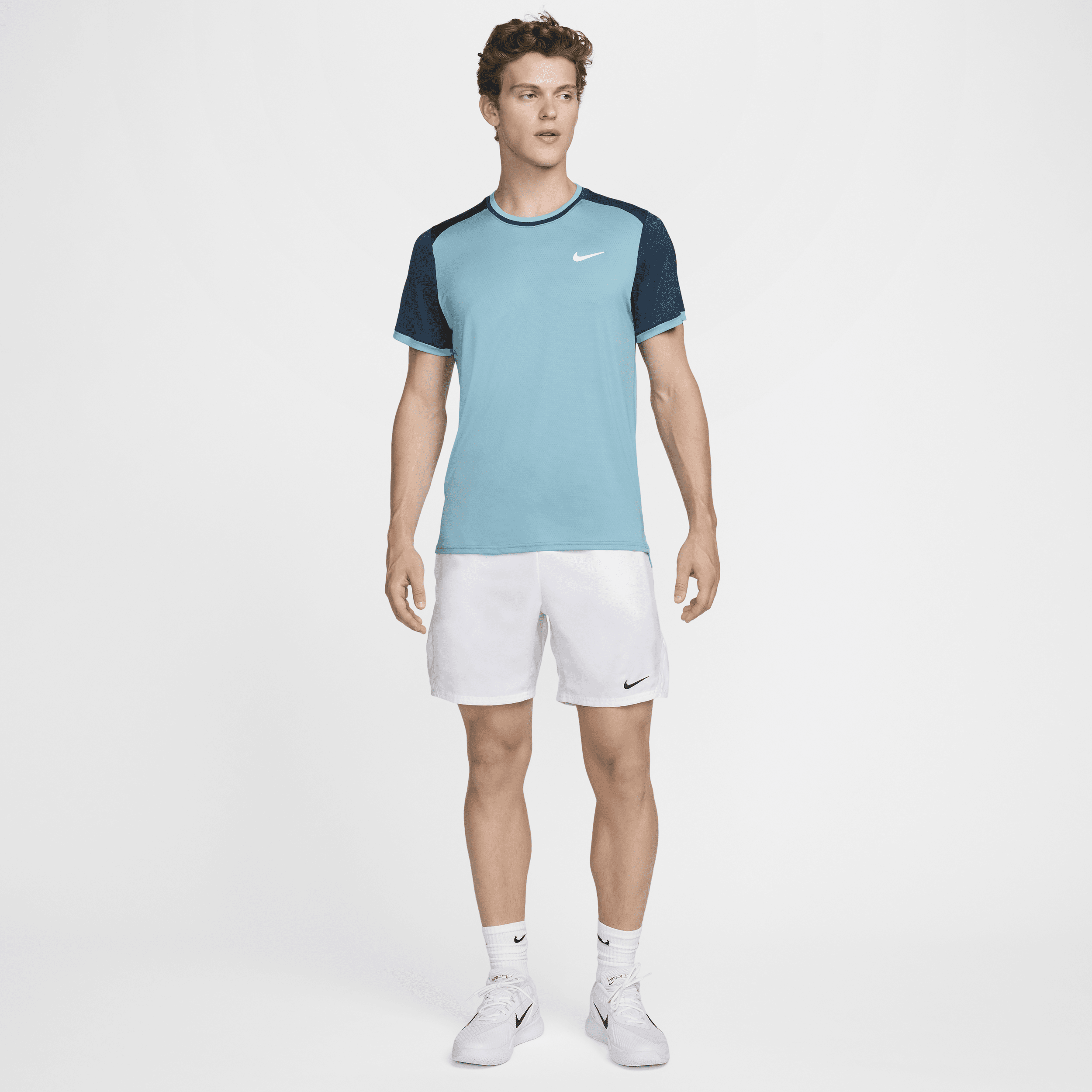 Haut de tennis Dri-FIT NikeCourt Advantage pour homme - Bleu