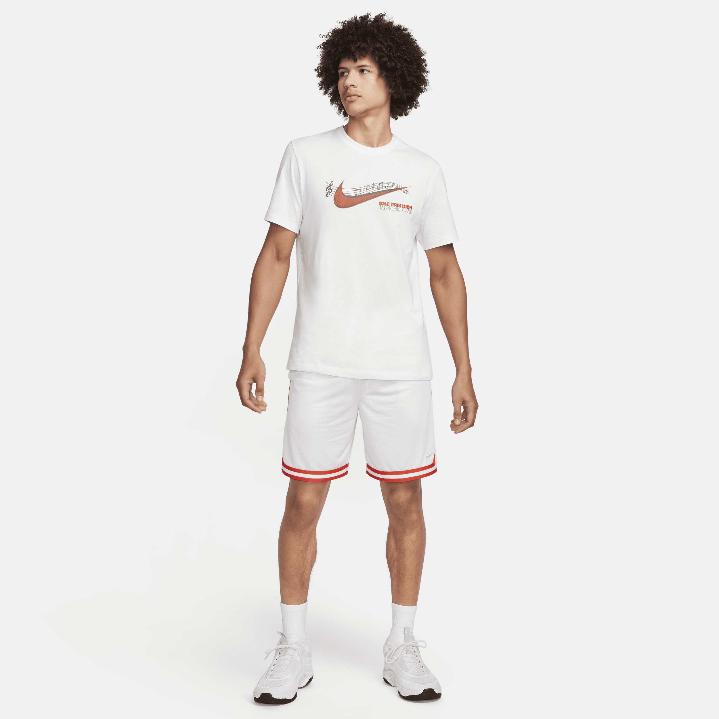Nike Basketbalshirt voor heren Wit