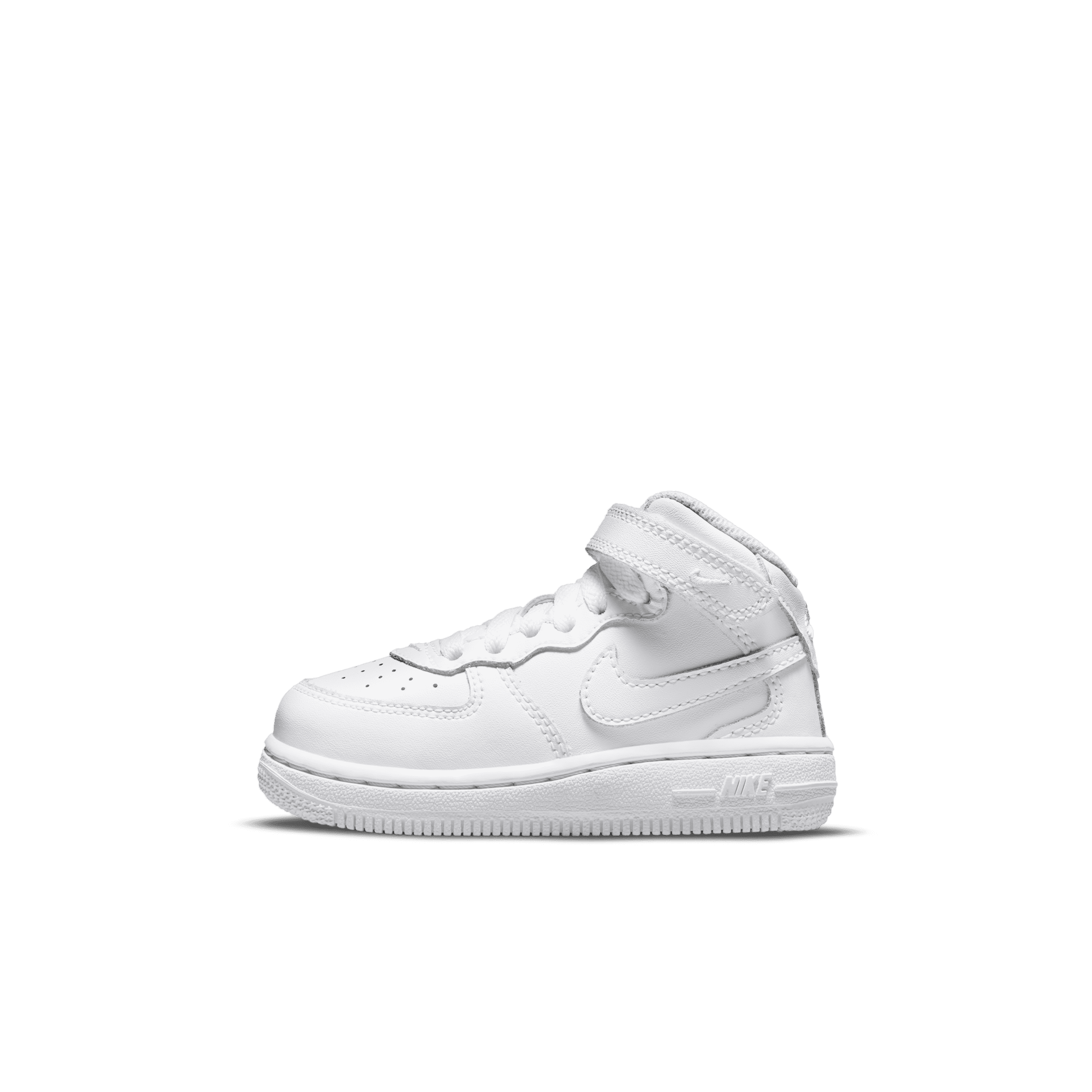 Nike Force 1 Mid Le-Sko Til Babyer/Småbørn - Hvid