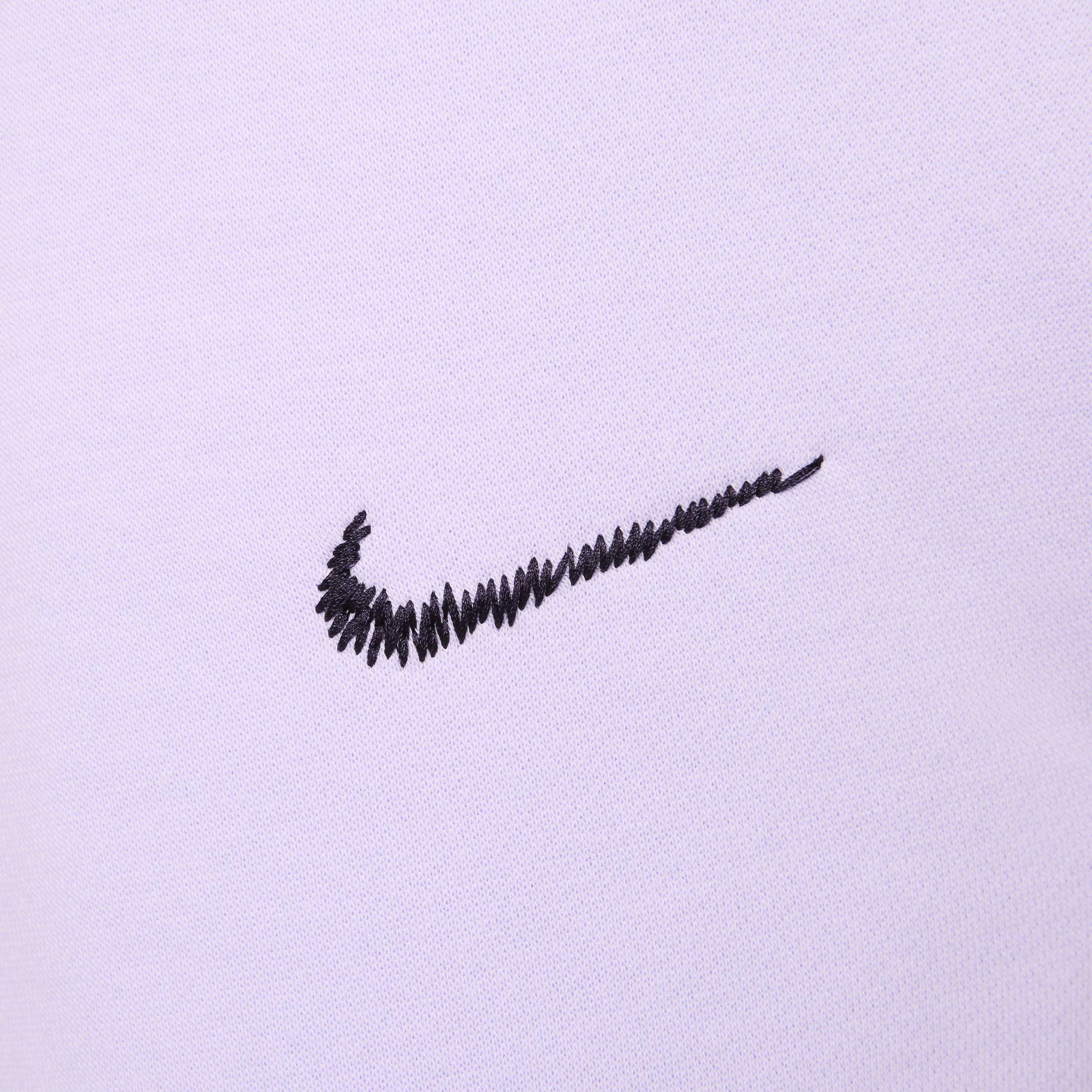 Nike Engeland Phoenix Fleece voorgevormde voetbalbroek met hoge taille voor dames Paars