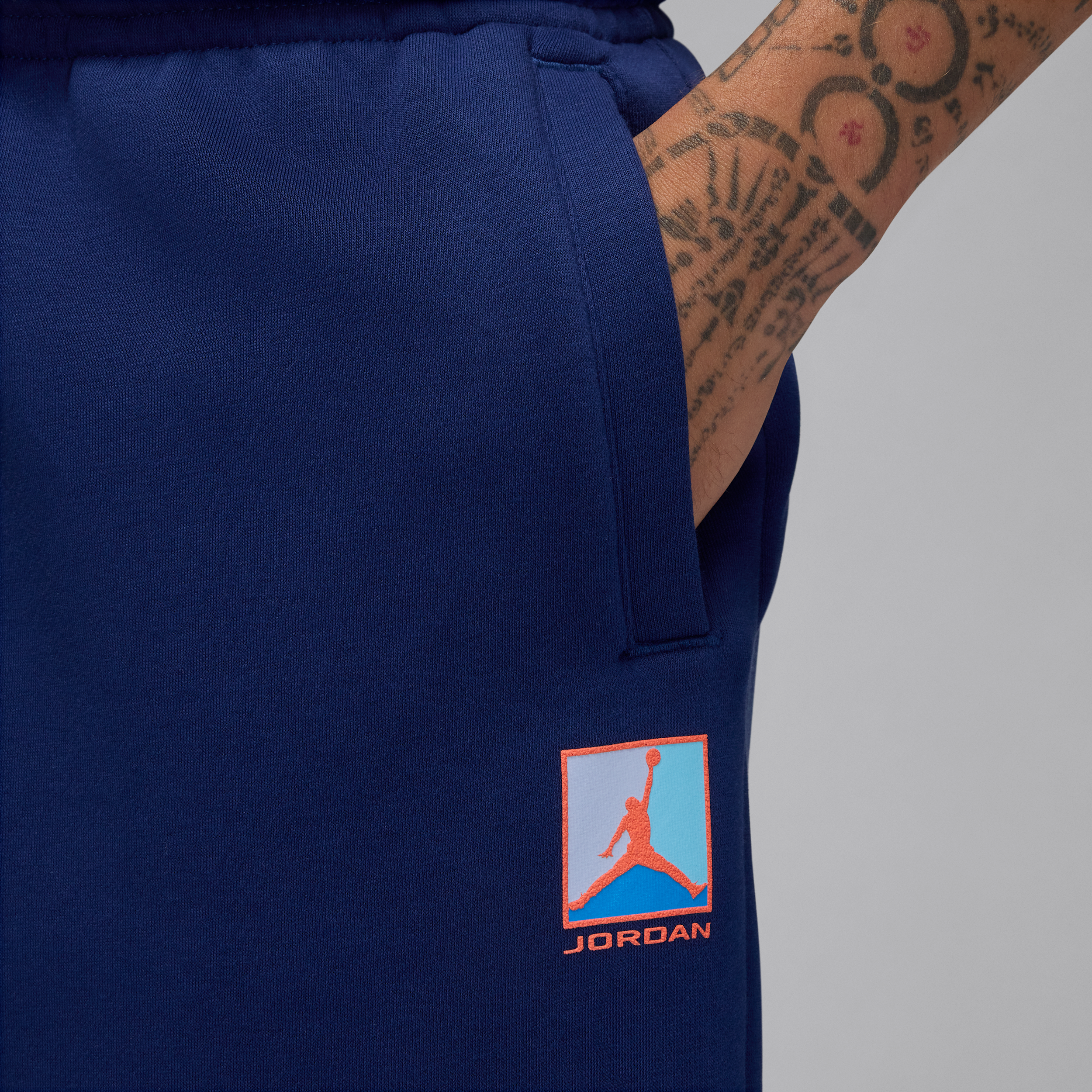 Thumbnail - Jordan Brooklyn Fleece Herrenhose - Blau