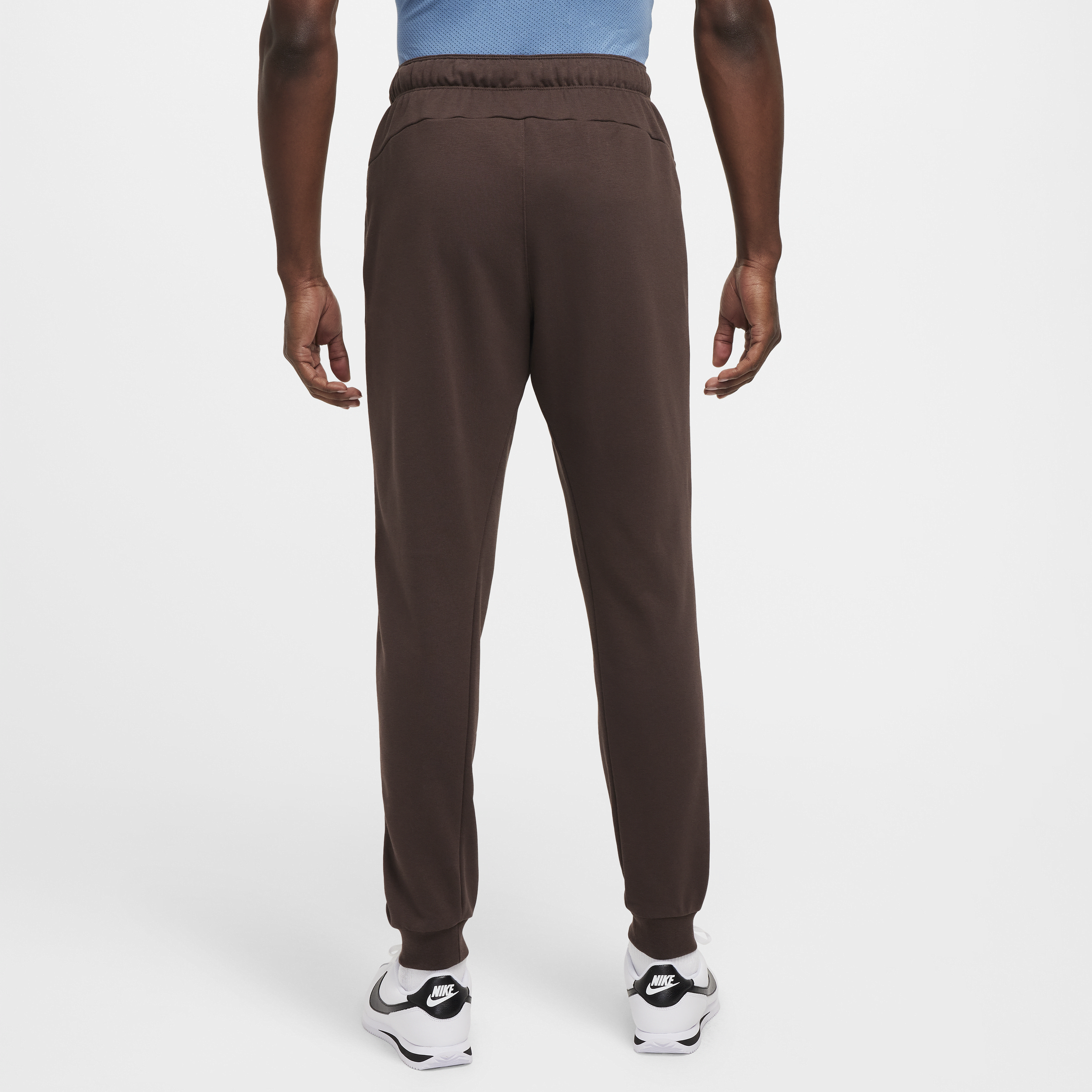 Pantalon de tennis en molleton NikeCourt Heritage pour homme - Marron