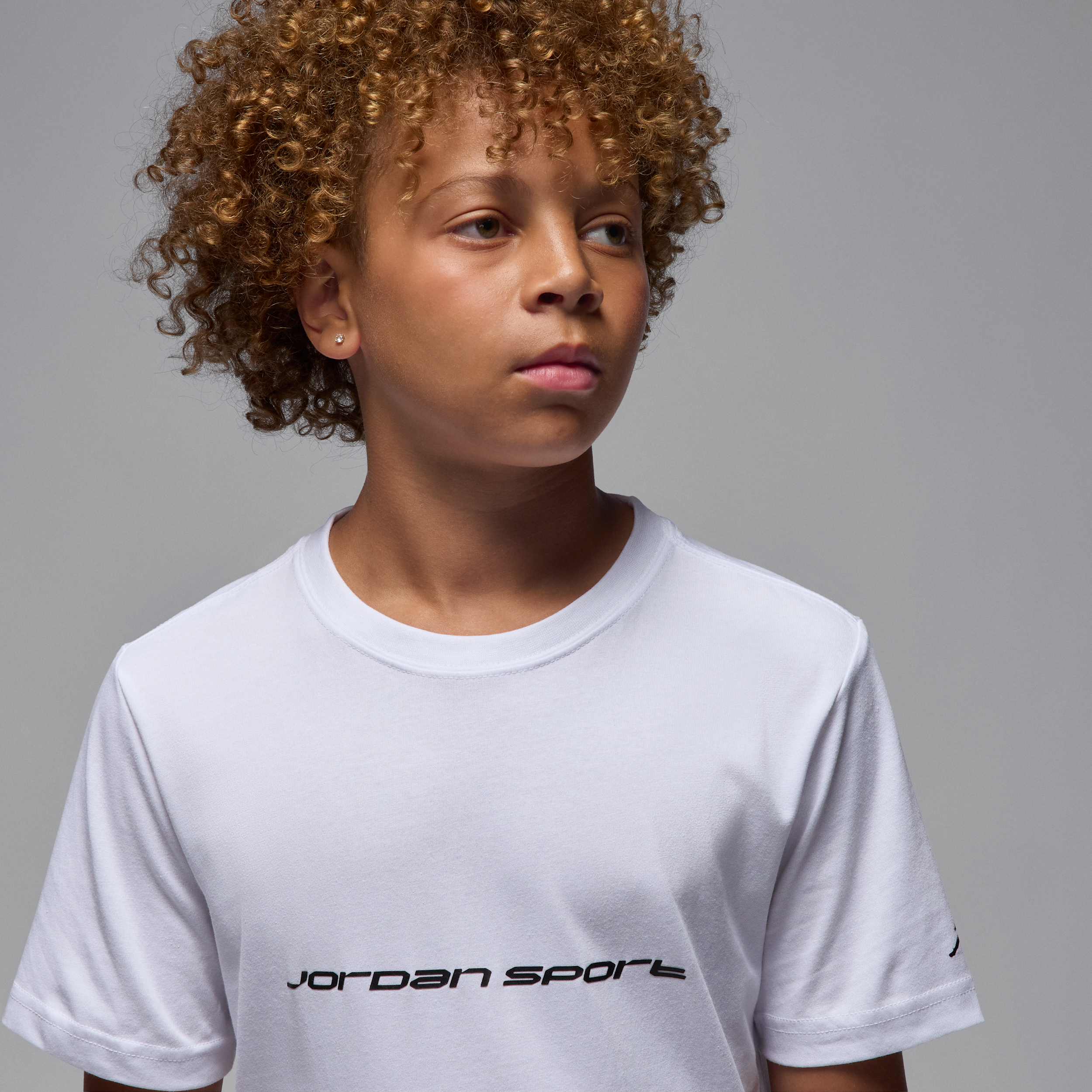 Thumbnail - Jordan Dri-FIT Sport T-Shirt (ältere Kinder) - Weiß