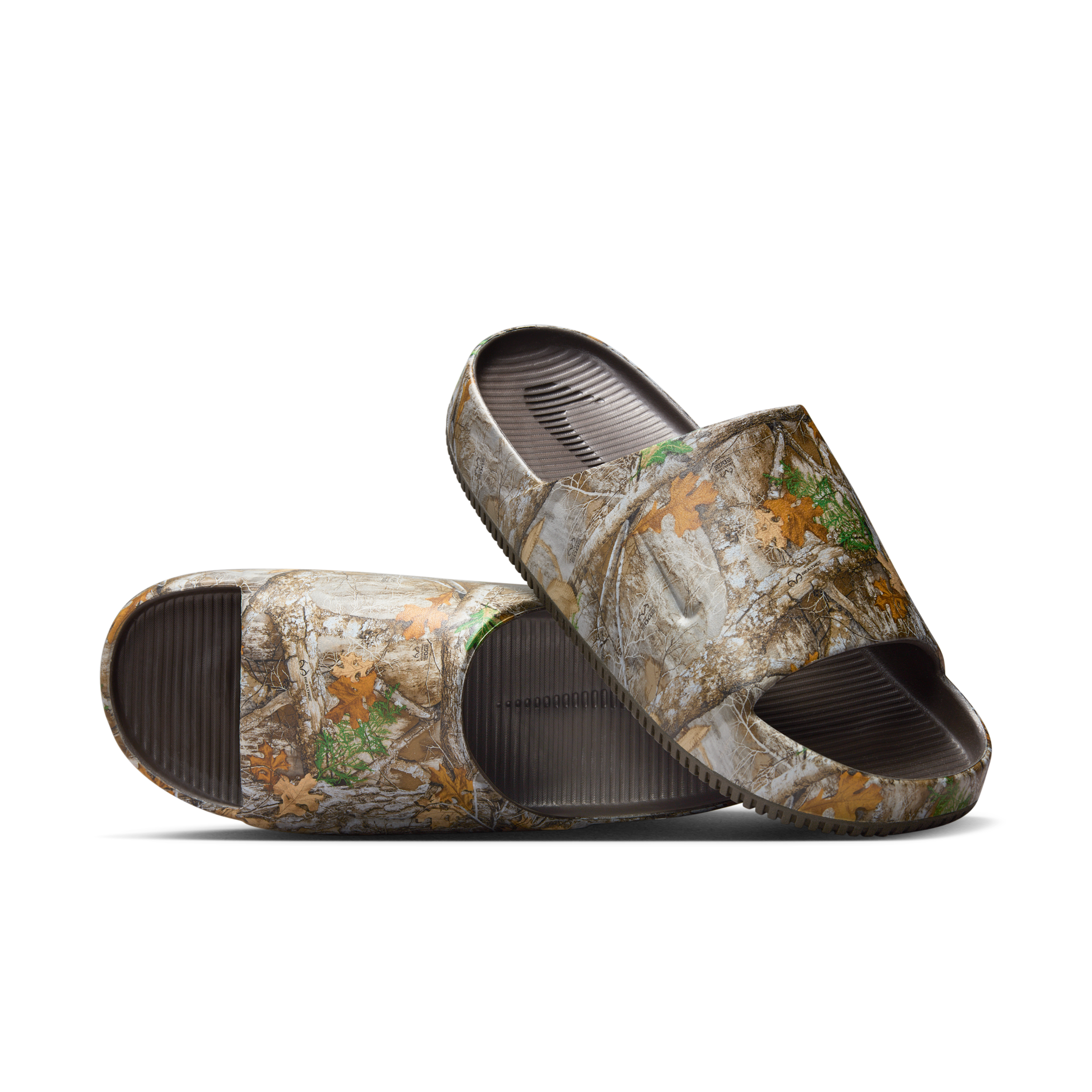 Thumbnail - Nike Calm RealTree Slides (Herren) - Braun