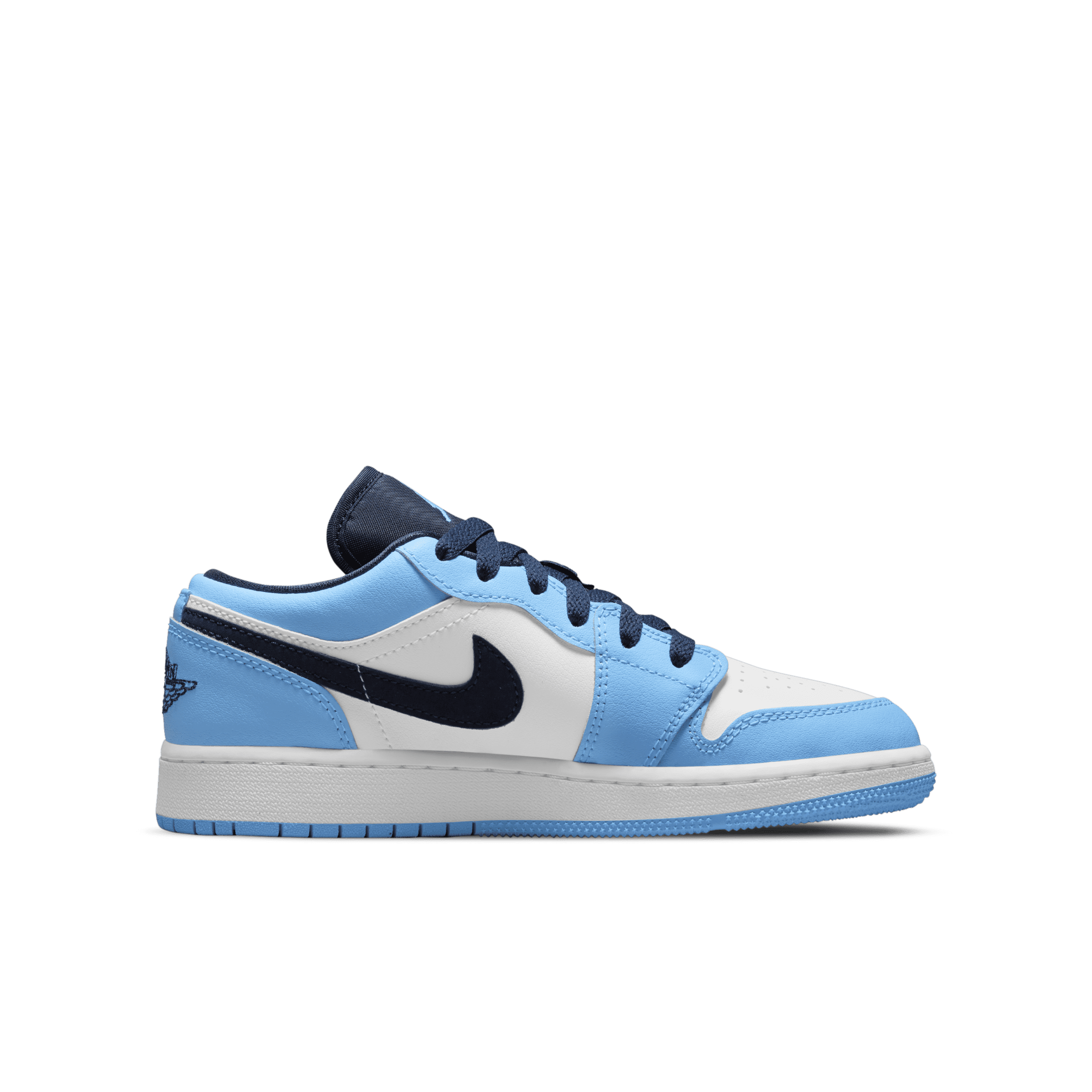 Thumbnail - Air Jordan 1 Low Schuh für ältere Kinder - Weiß