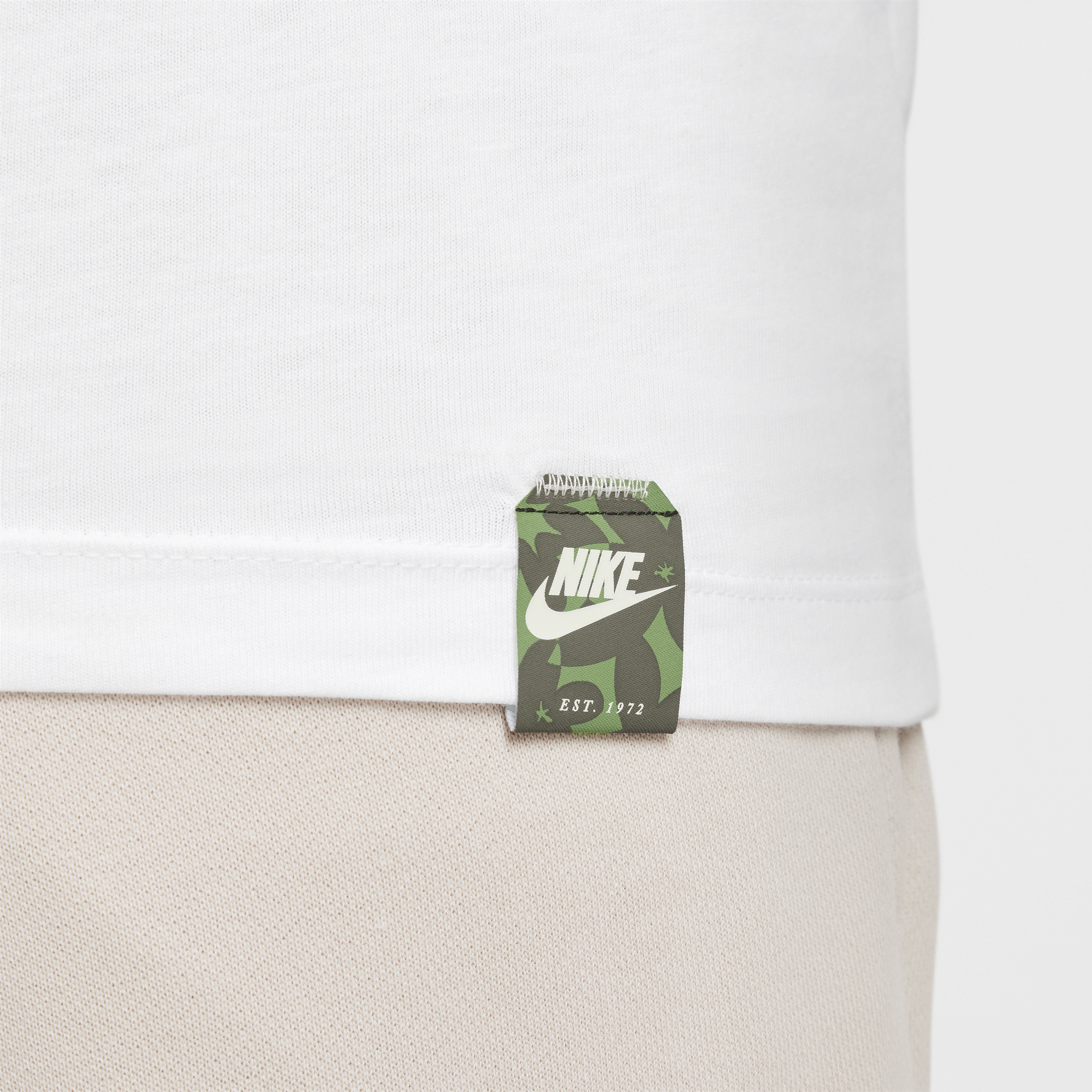 T-shirt à manches longues Nike Sportswear Club - Blanc