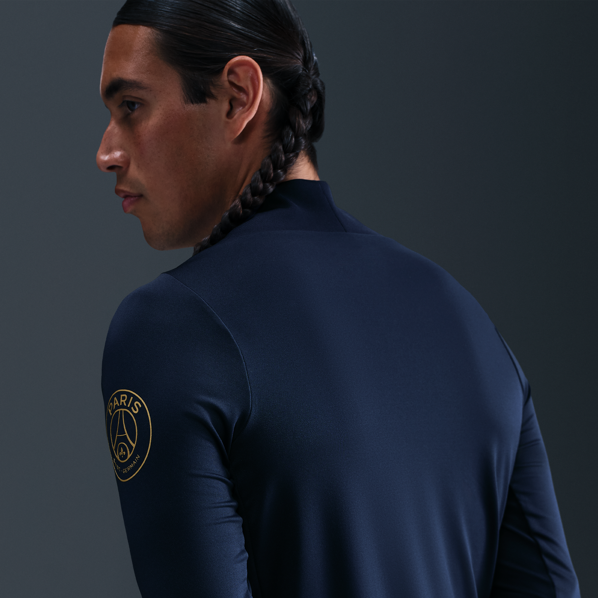 Thumbnail - Paris Saint-Germain Strike Away Nike Dri-FIT Fußball-Drill-Oberteil für Herren - Blau