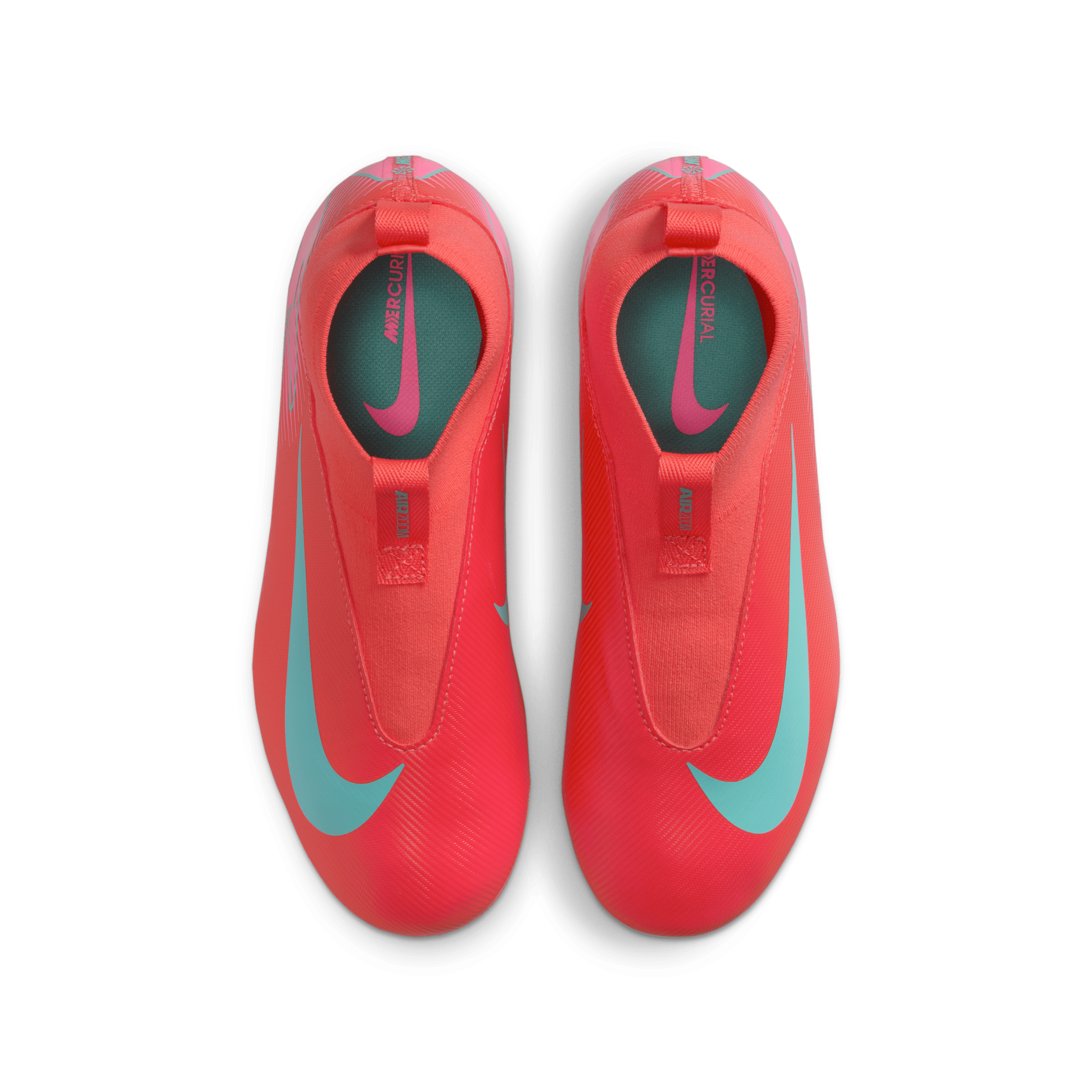 Chaussure de foot montante à crampons pour terrain synthétique Nike Jr. Mercurial Superfly 10 Academy pour enfant/ado - Rouge