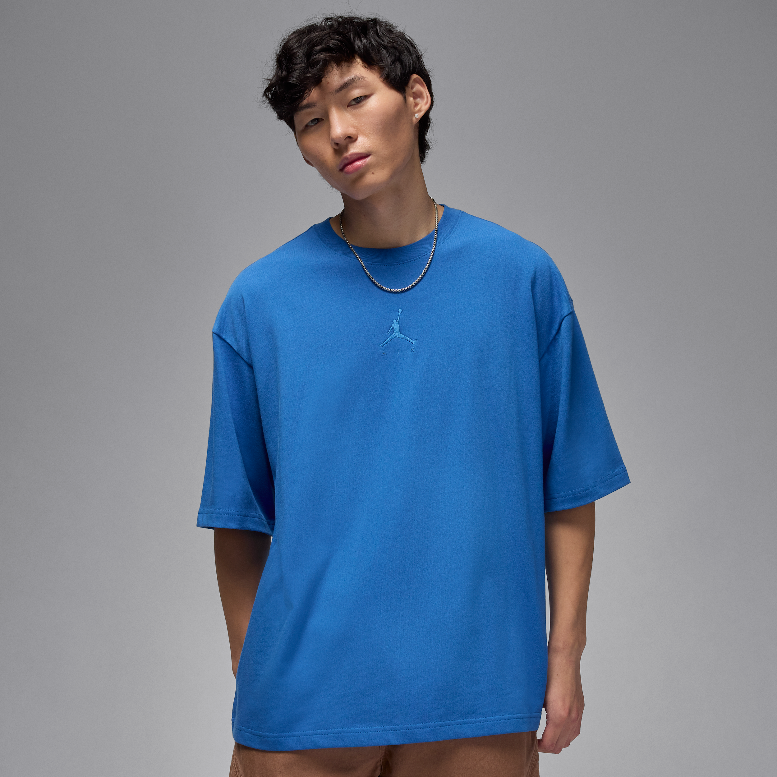 Thumbnail - Jordan Flight Essentials Oversize-T-Shirt (Herren) - Blau