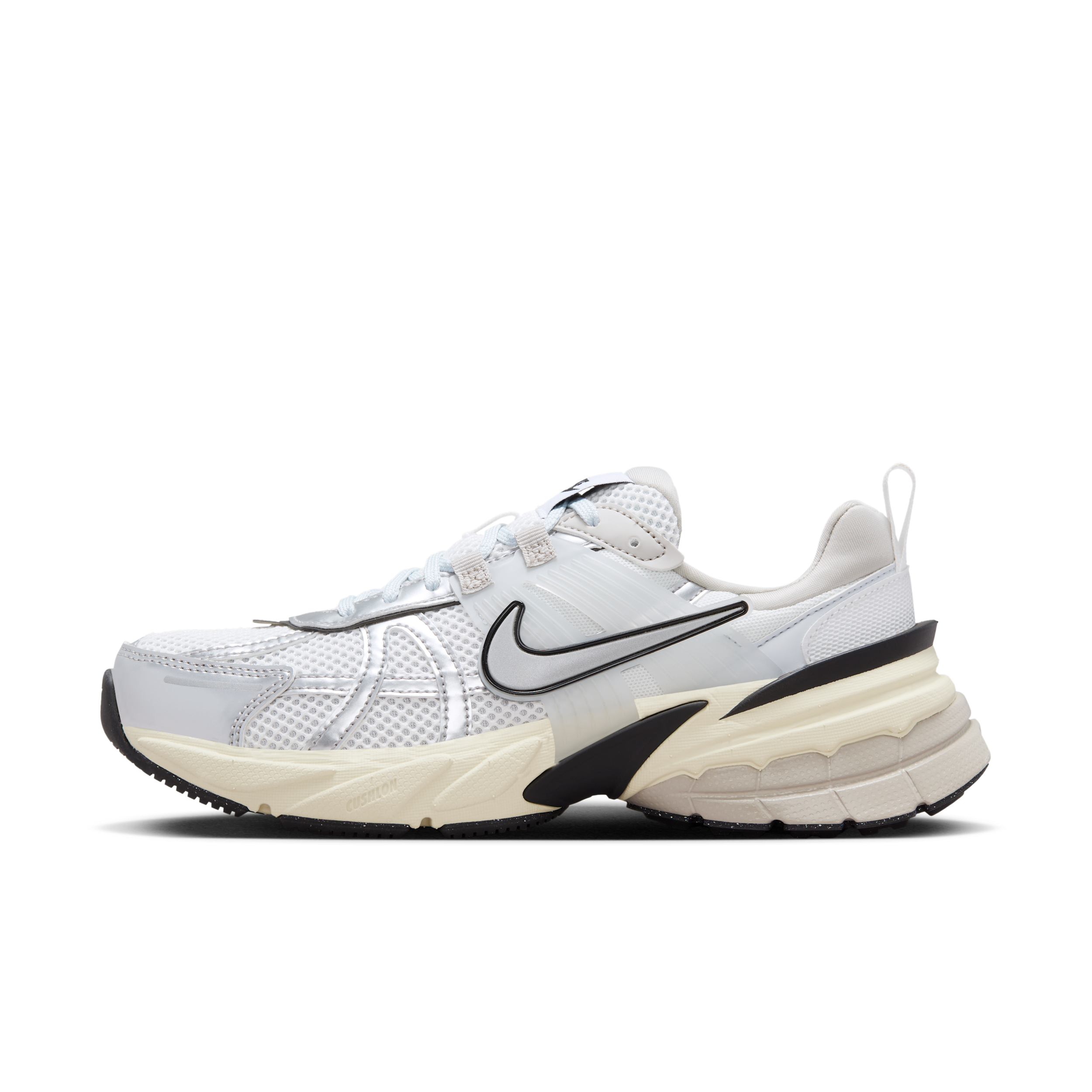 Nike V2K Run Women's Shoes with Reflective Design Accents - White