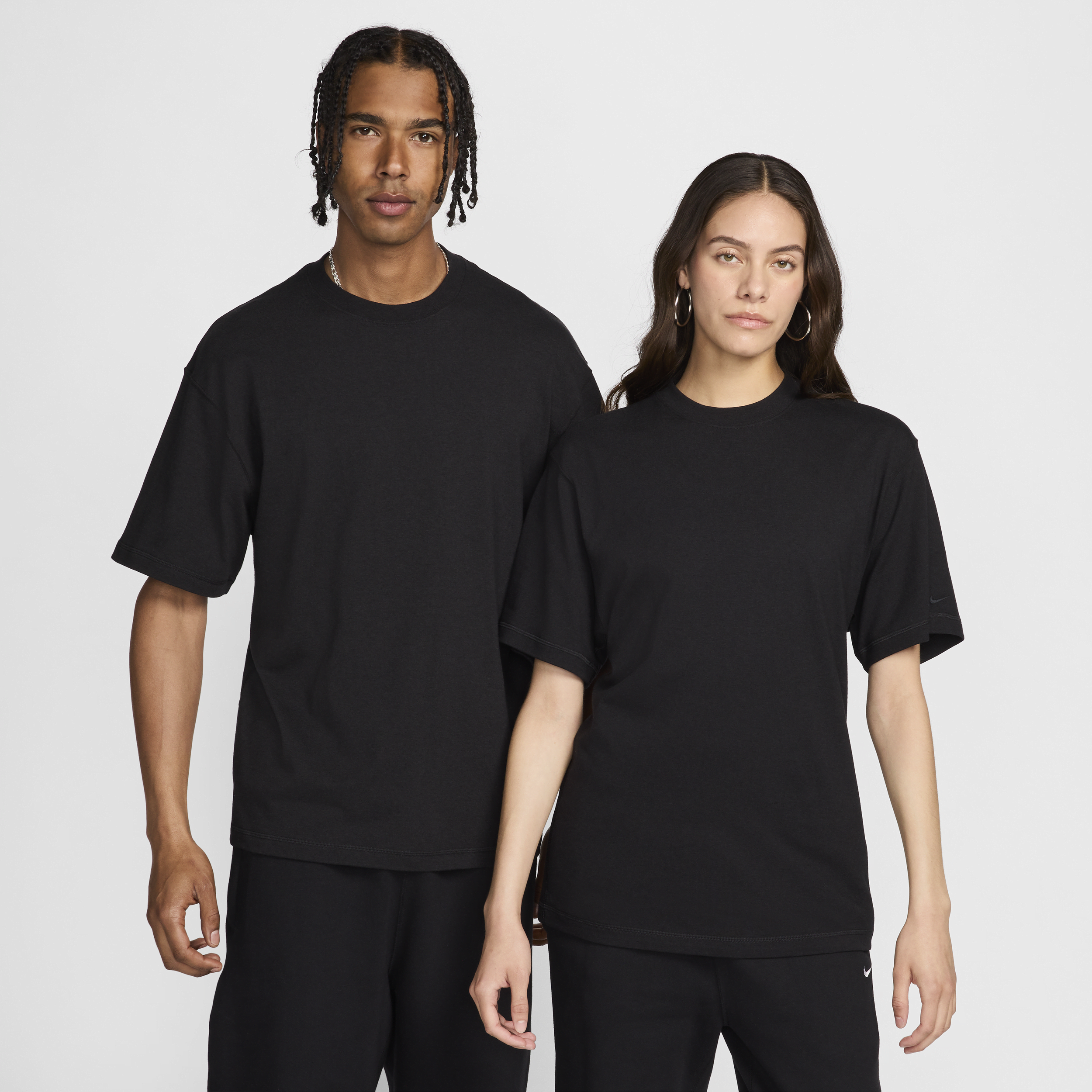 Nike Wool Classics Short-Sleeve T-Shirt - Black - Wool