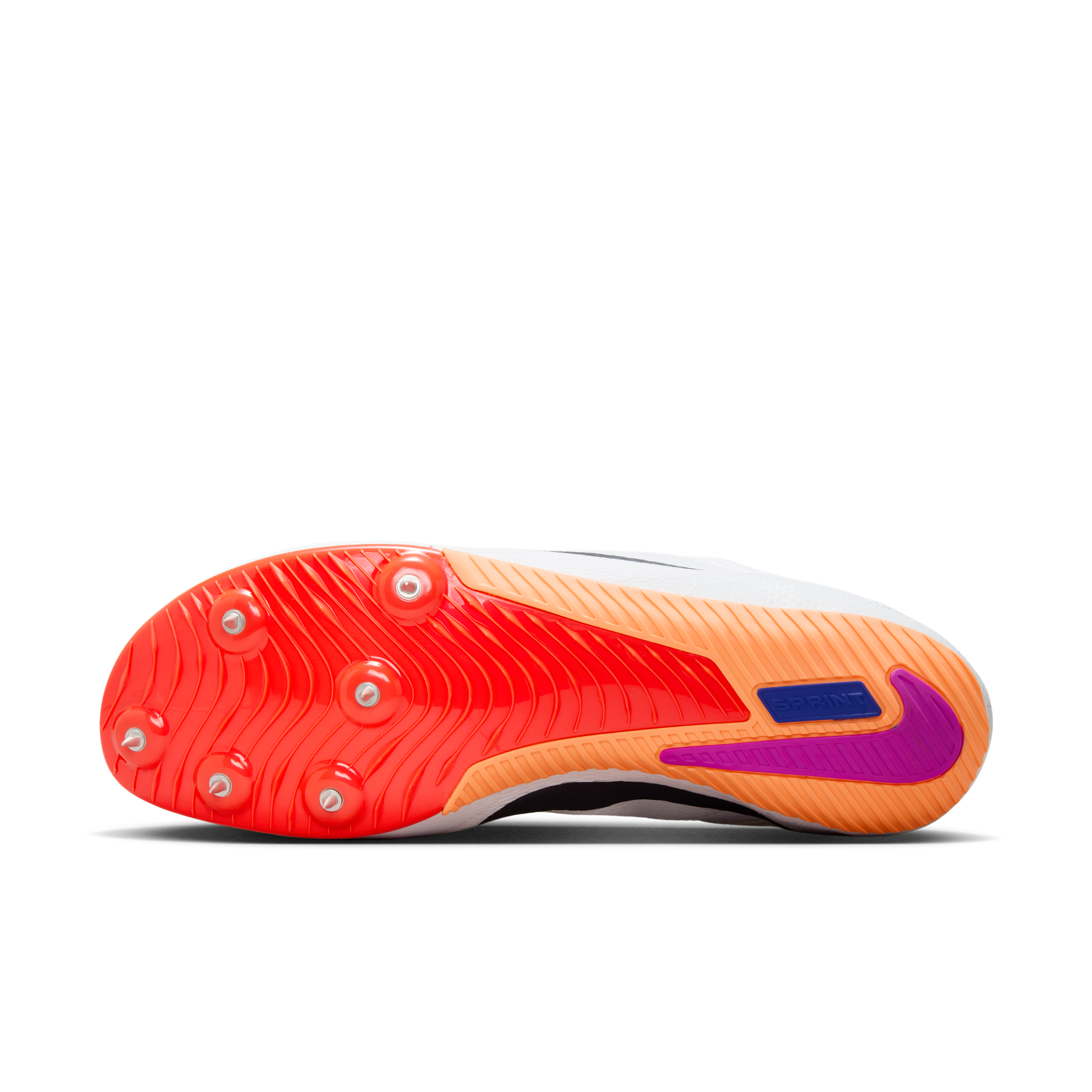 Nike Zoom Rival Sprint White Bright Crimson Obsidian - FZ9663-101