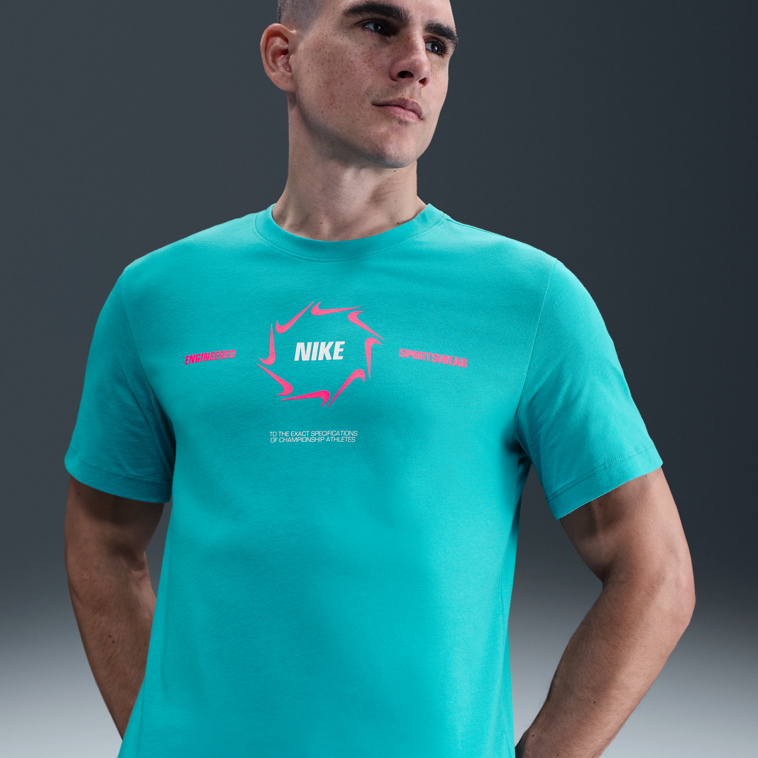 Thumbnail - Nike T-Shirt (Herren) - Grün