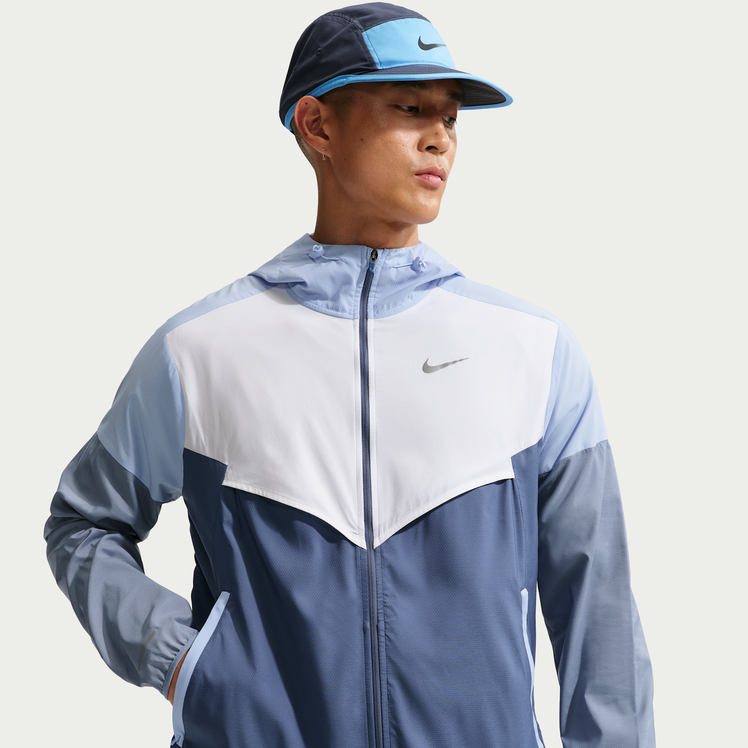 Giacca da running Nike Impossibly Light Windrunner – Uomo - Bianco