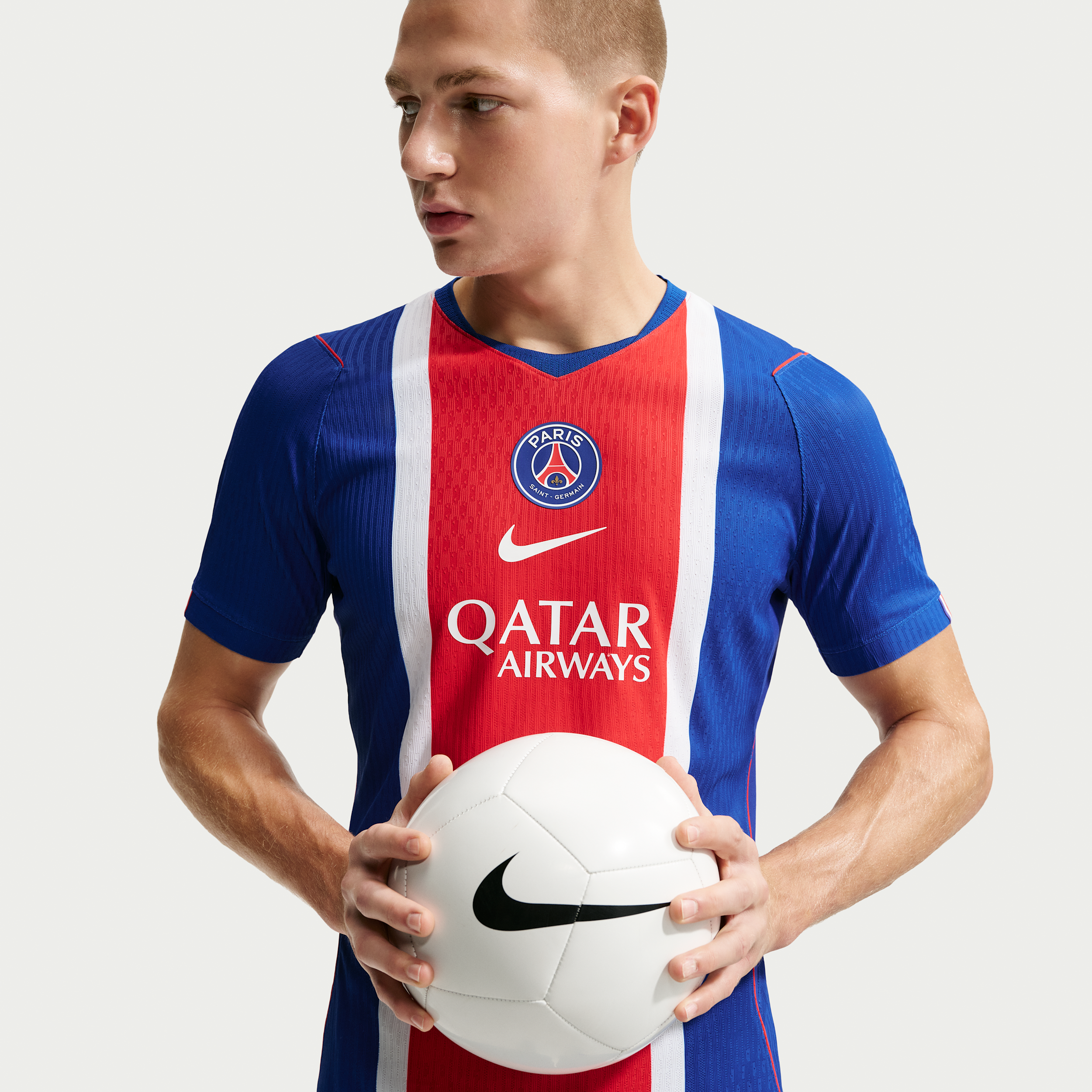 Paris Saint-Germain 2026/27 Match Home Nike Aero-FIT Authentic-fodboldtrøje til mænd - blå