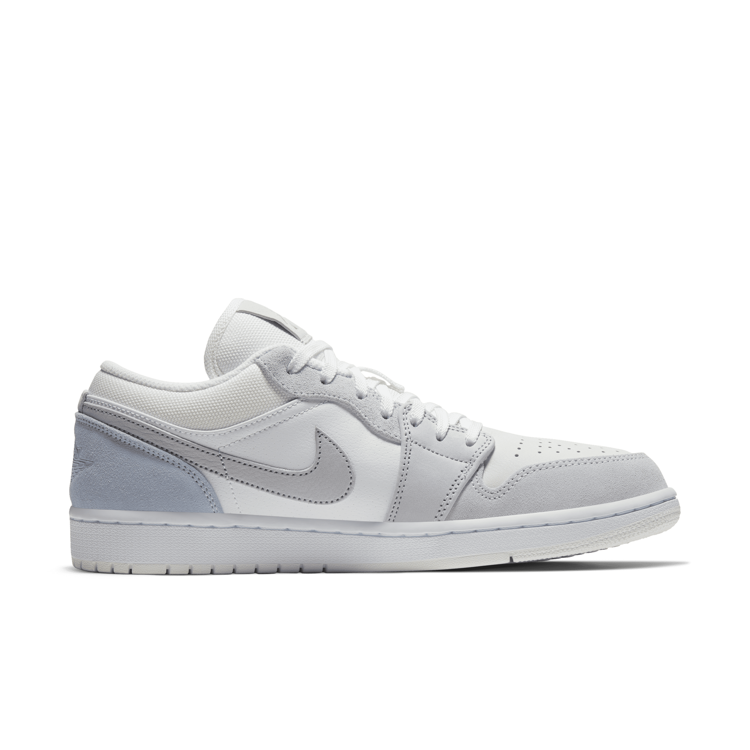 Chaussure Air Jordan 1 Low pour Homme - Blanc