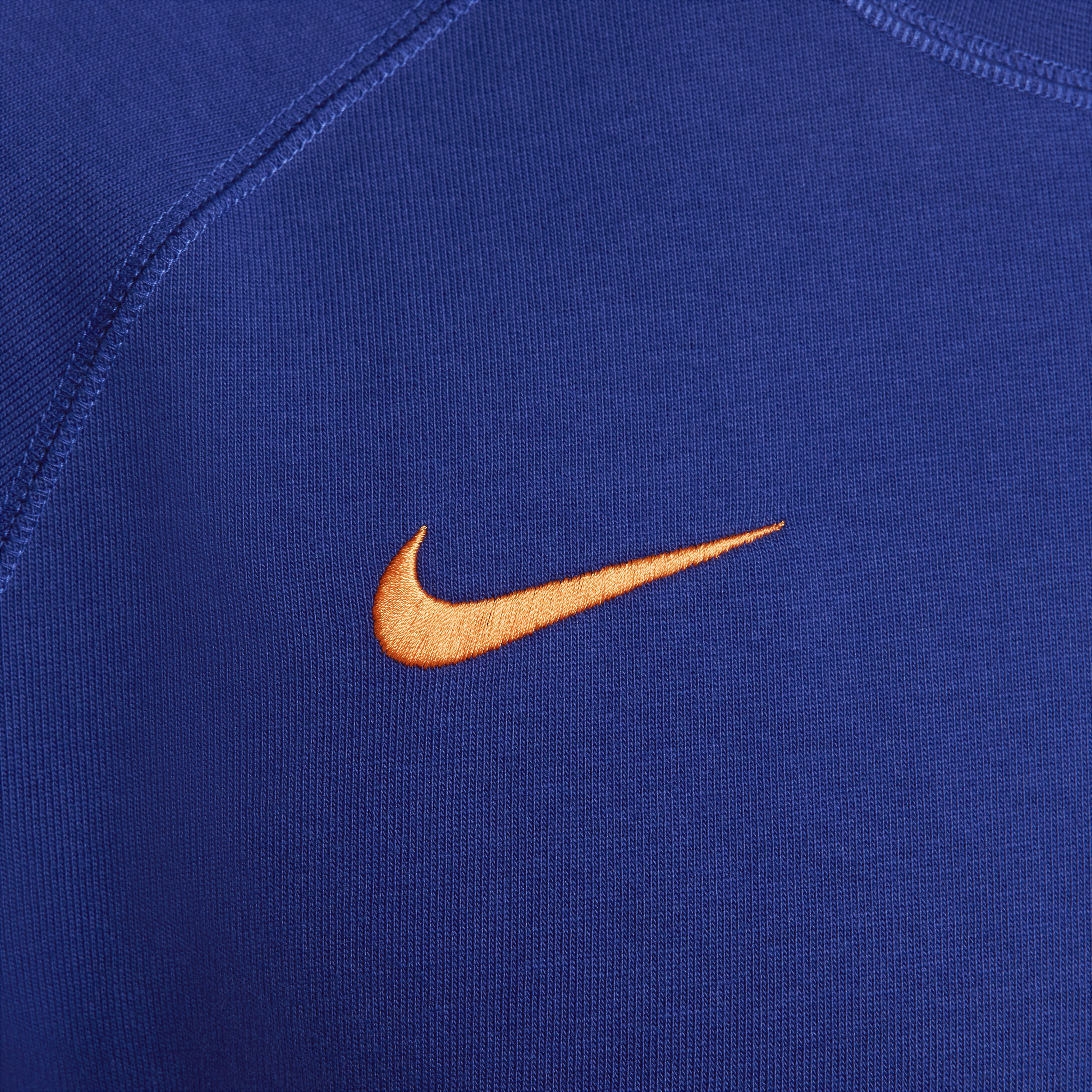 Nike Nederland Travel voetbaltop met korte mouwen Blauw