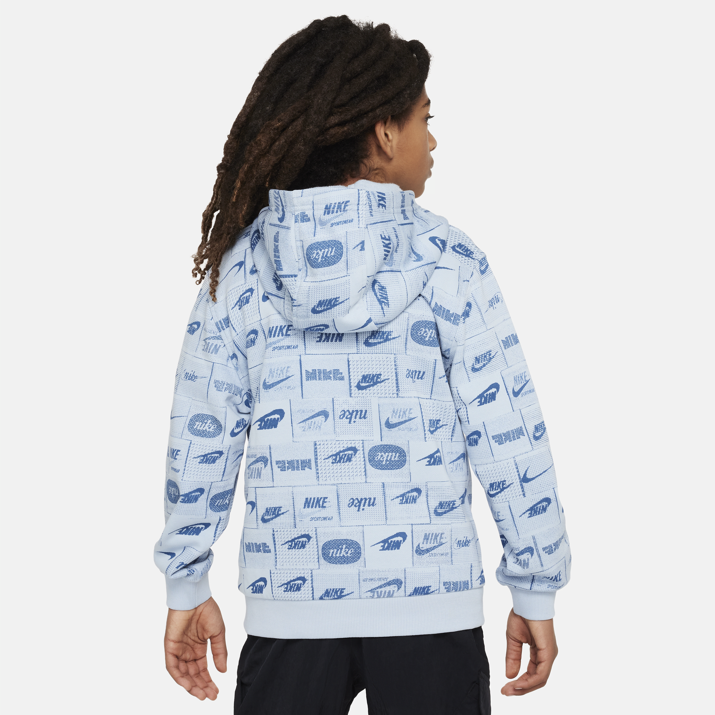 Nike Sportswear Club Fleece hoodie voor kids Blauw
