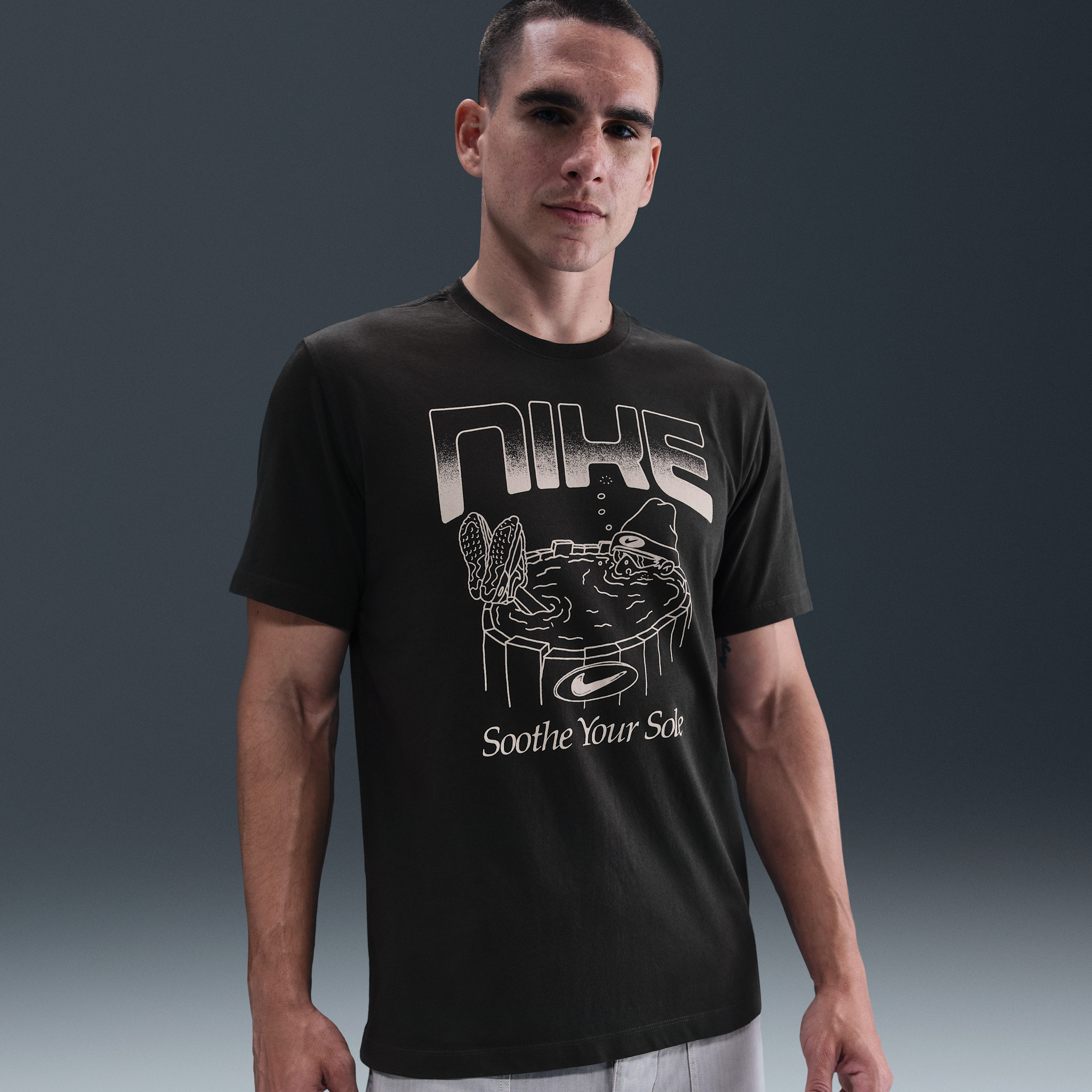 Thumbnail - Nike Sportswear T-Shirt - Schwarz