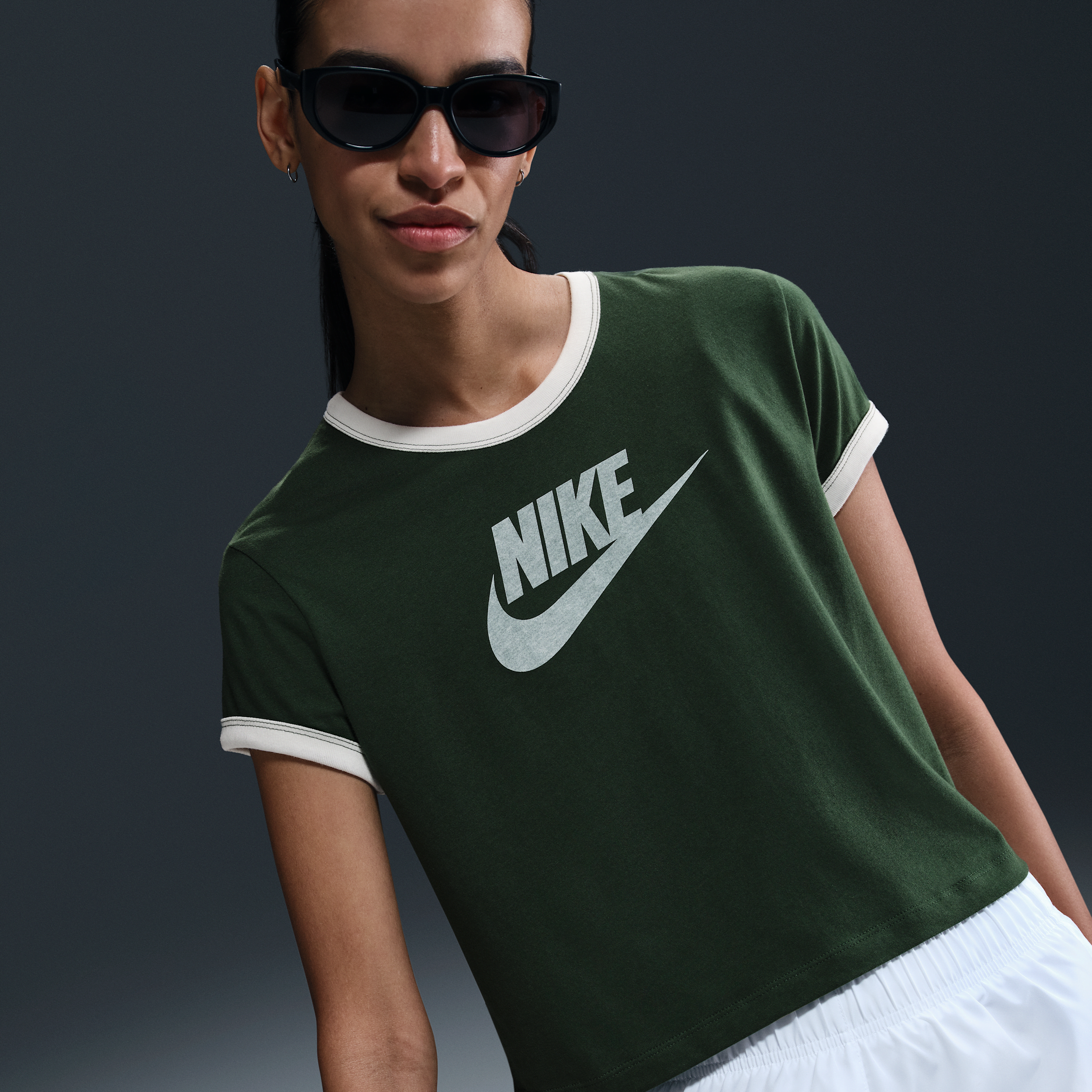 T shirt à manches courtes Ringer Nike Sportswear pour femme - vue 7