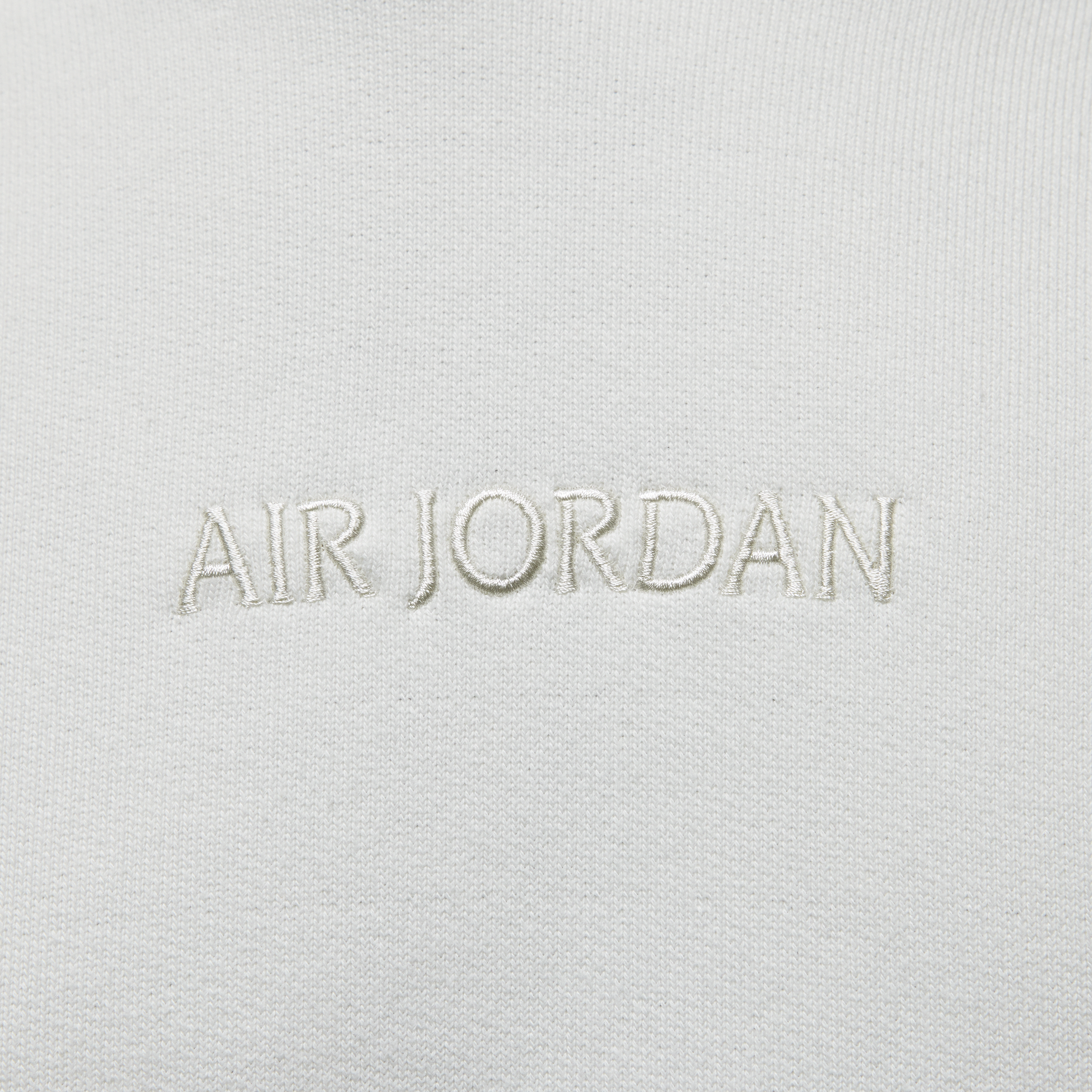 Jordan Air Wordmark fleecehoodie voor heren Wit
