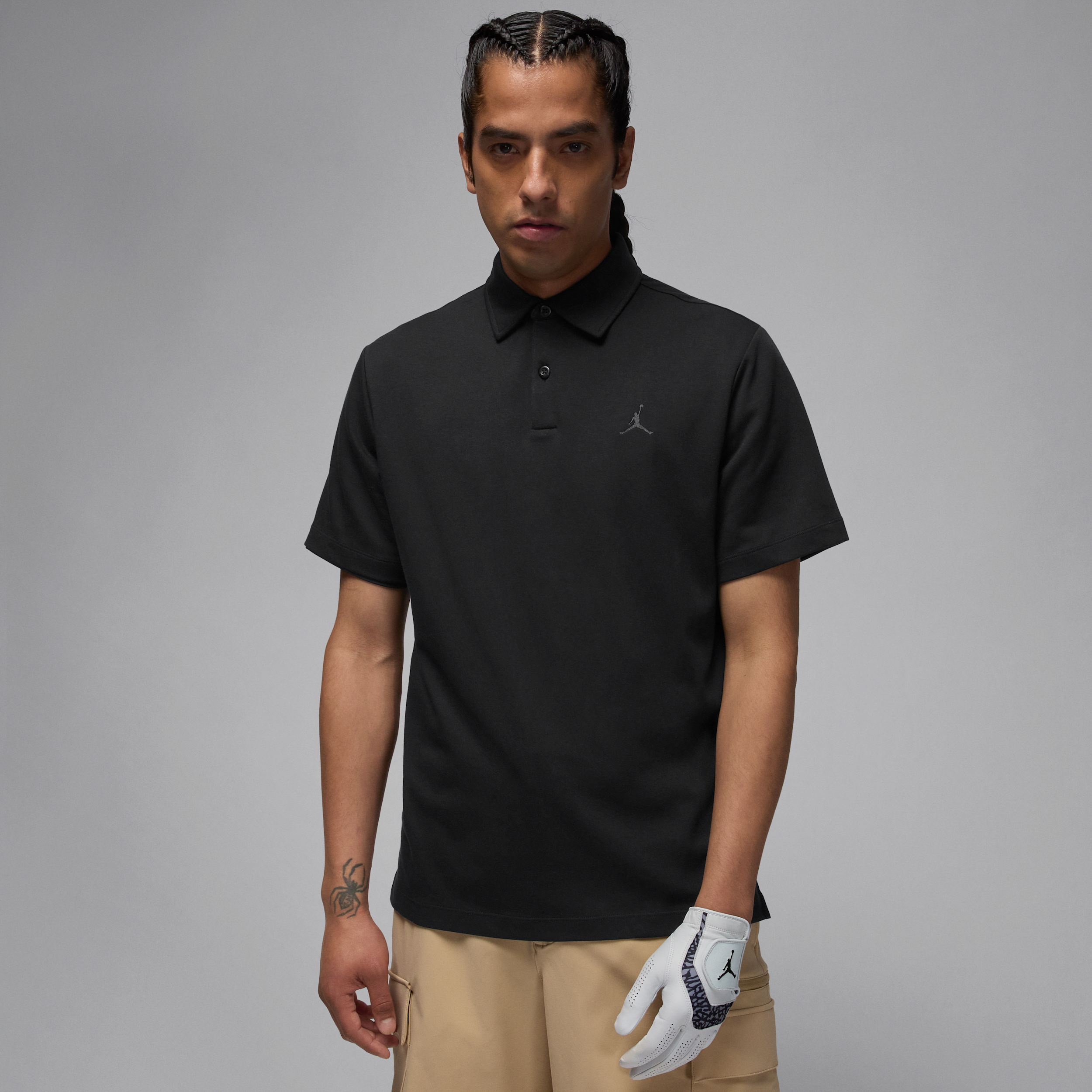 Thumbnail - Jordan Sport Golf-Poloshirt mit Dri-Fit-Technologie (Herren) - Schwarz