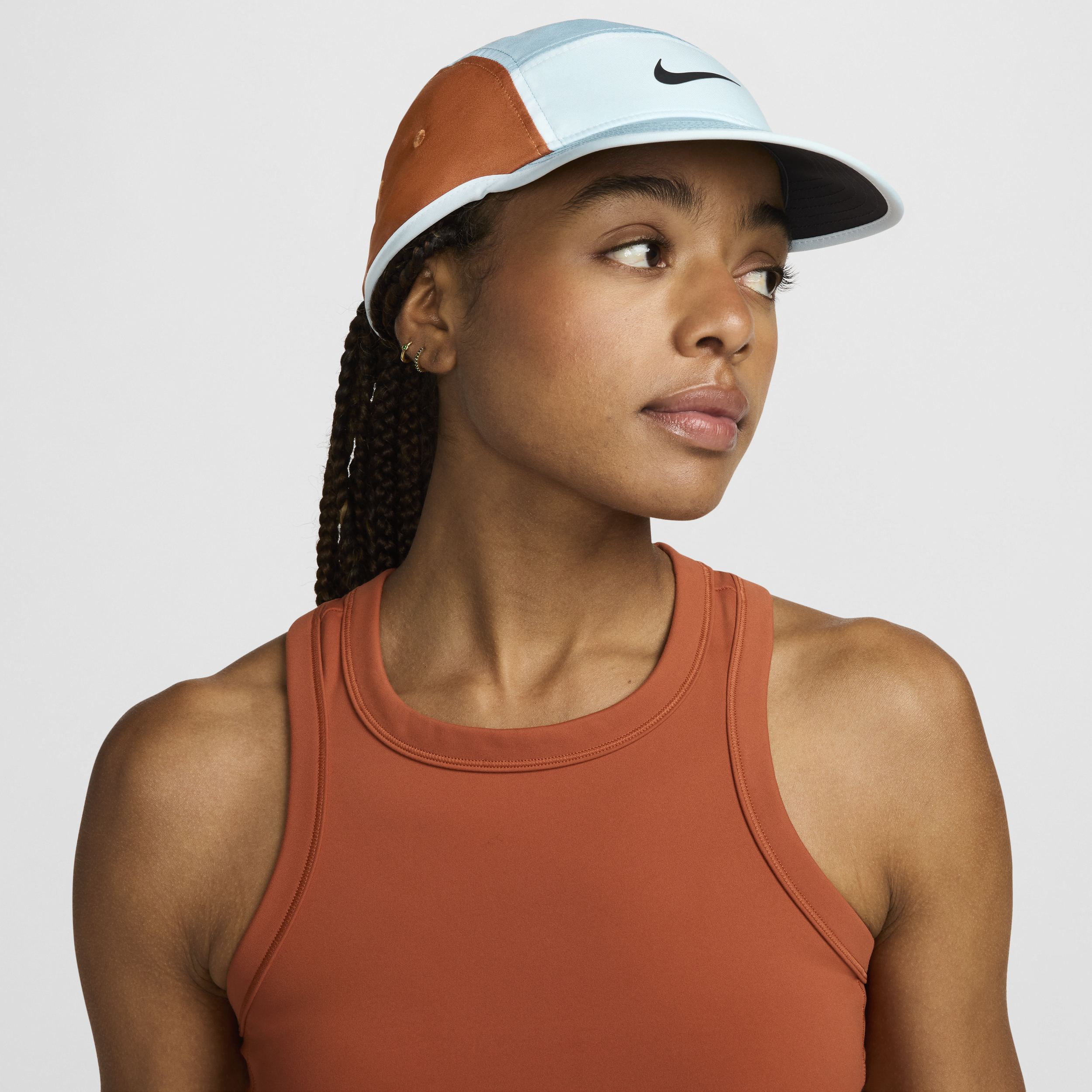 Casquette Swoosh sans structure Nike Dri-FIT Fly - Bleu