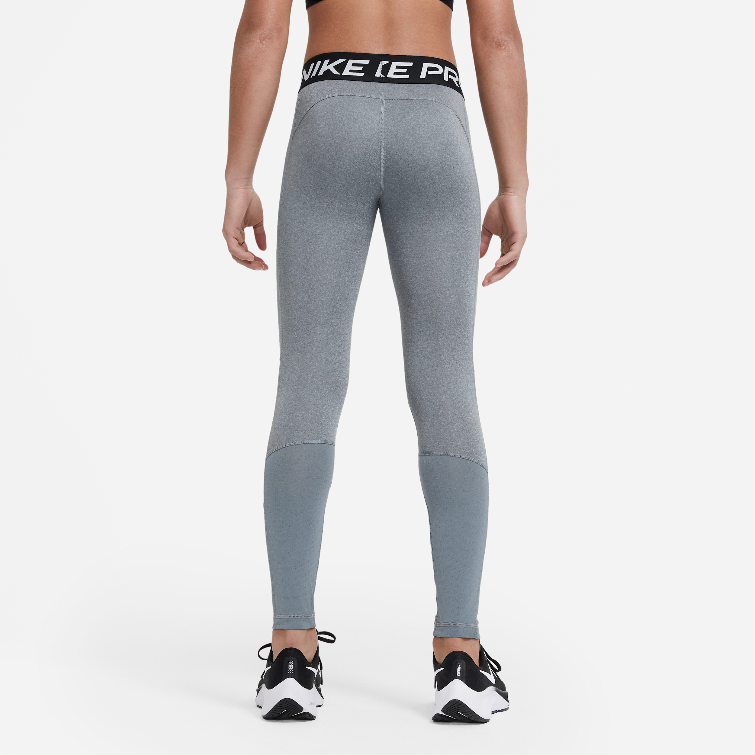 Thumbnail - Nike Pro Dri-FIT Leggings für ältere Kinder (Mädchen) - Grau
