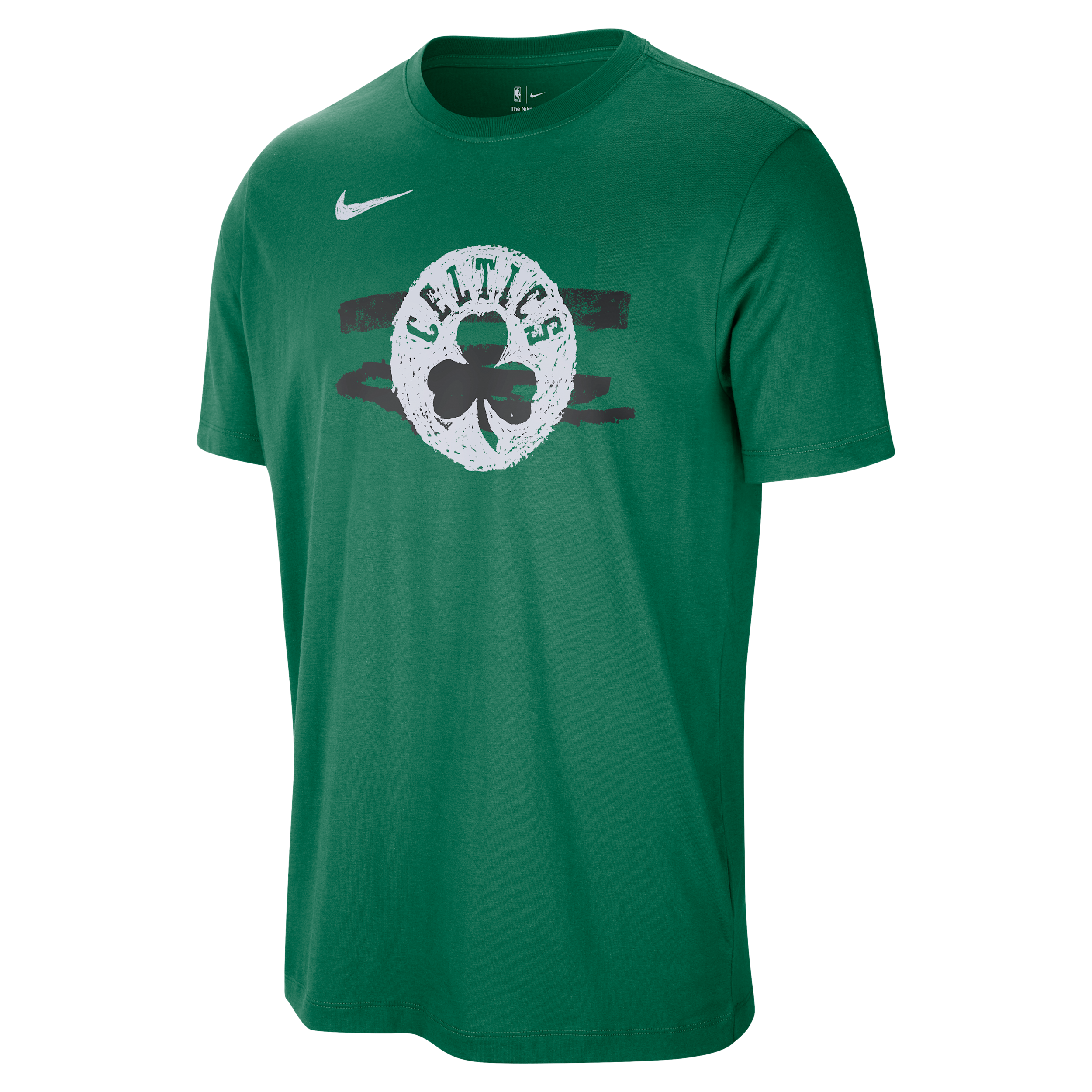 Boston Celtics Courtside Mens Nike NBA T-Shirt - Green - Cotton