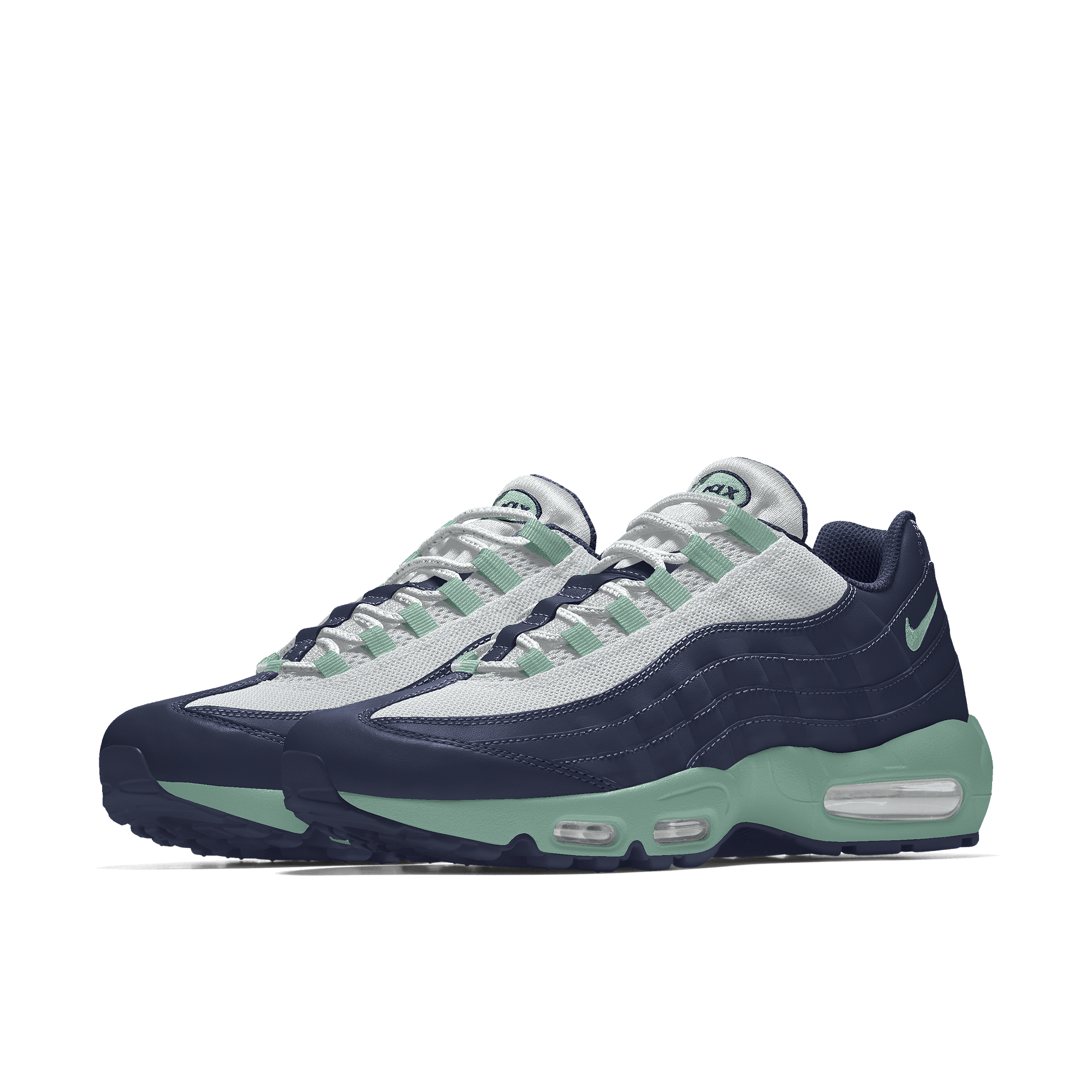 Nike Air Max 95 By You Custom schoen - Bruin - 314352-998
