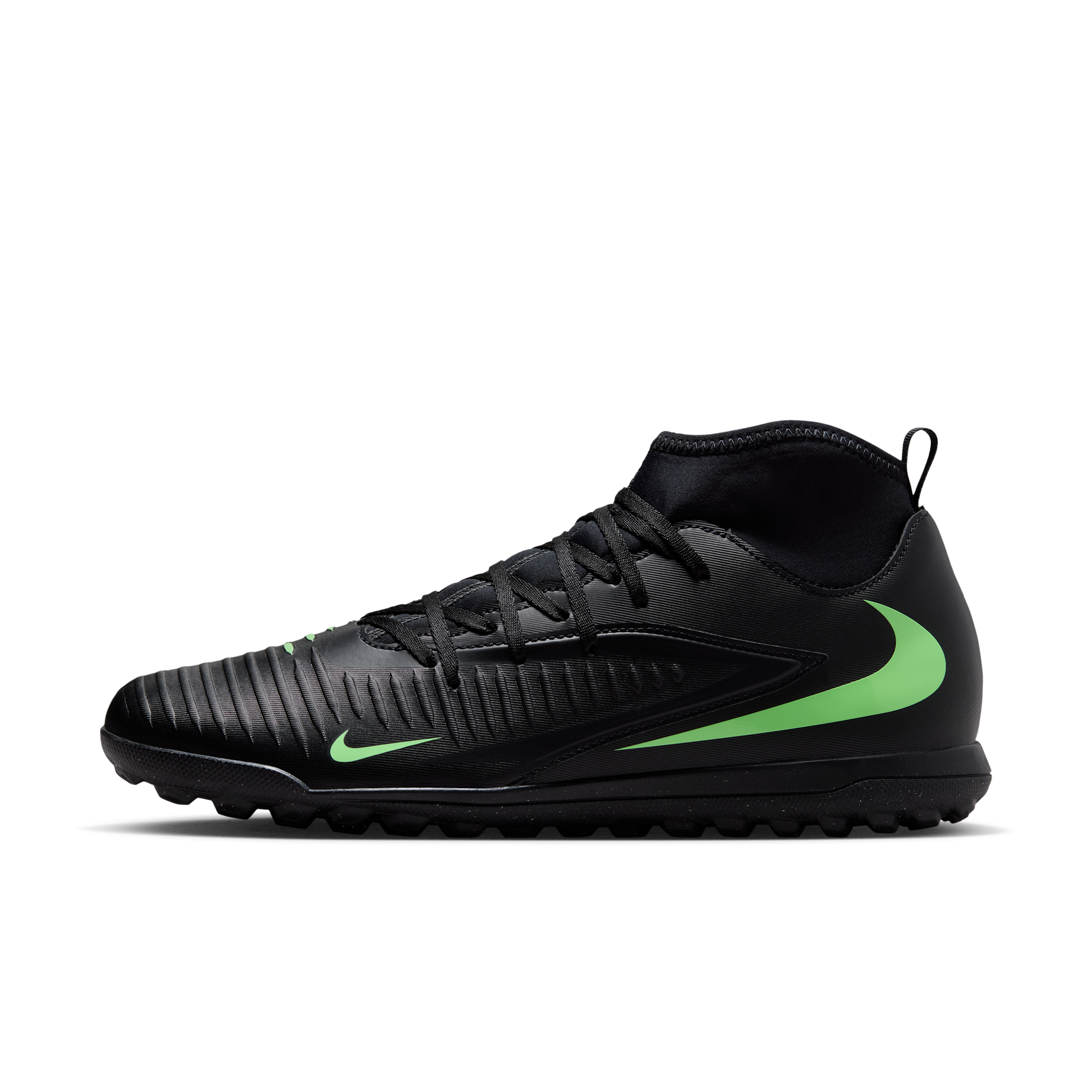 Buty piłkarskie na nawierzchnię typu turf Nike Phantom 6 High Club - Czerń