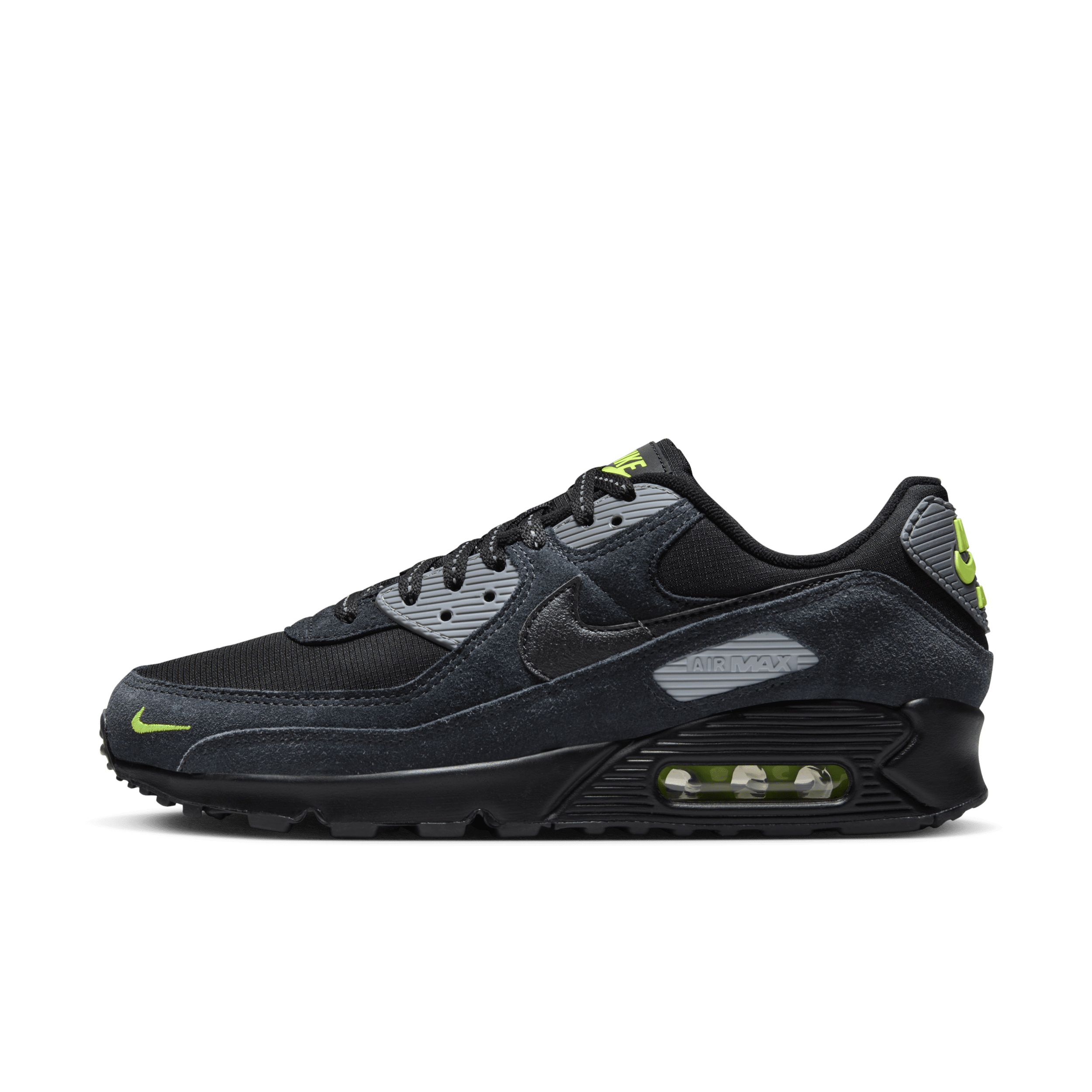 Nike Air Max 90 herresko - Svart - FQ2377-001