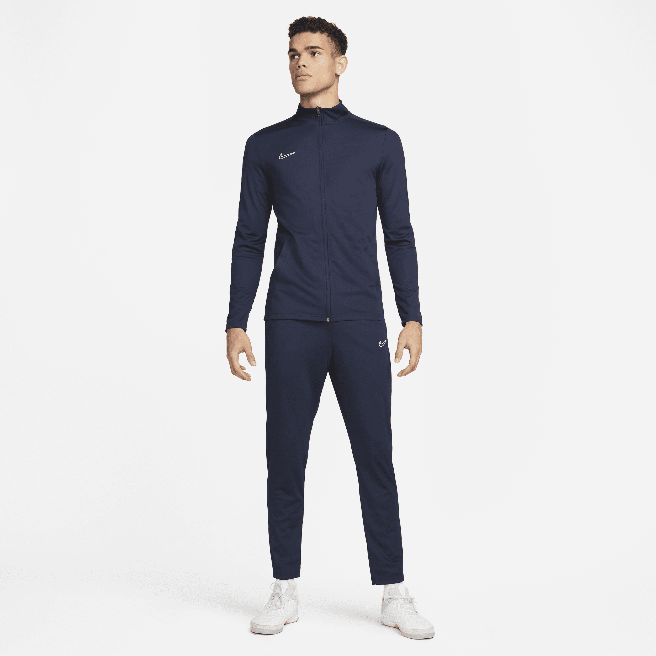 Nike Academy Mens Dri-FIT Football Tracksuit - Blue - Polyester