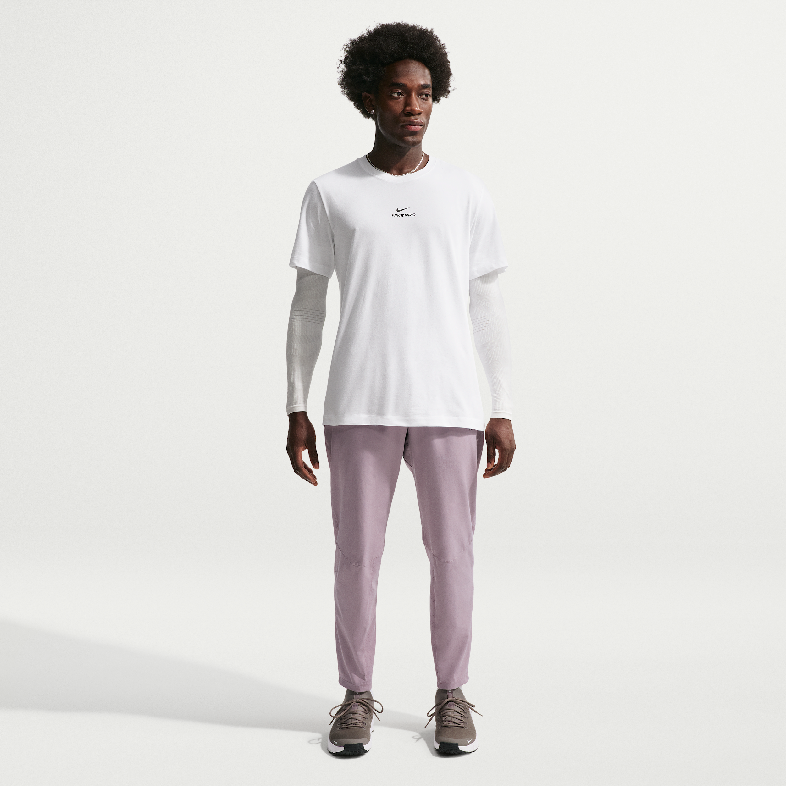 Thumbnail - Nike Pro Training Dri-FIT Hose (Herren) - Grau