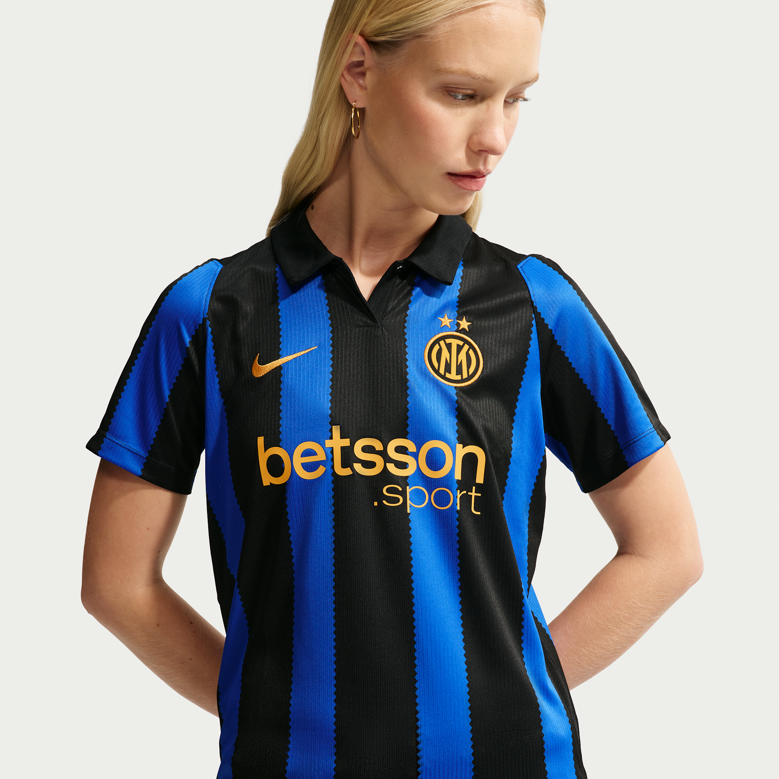 Inter Milan 2026/27 Stadium Home Nike Dri-FIT Replica-fodboldtrøje til kvinder - blå