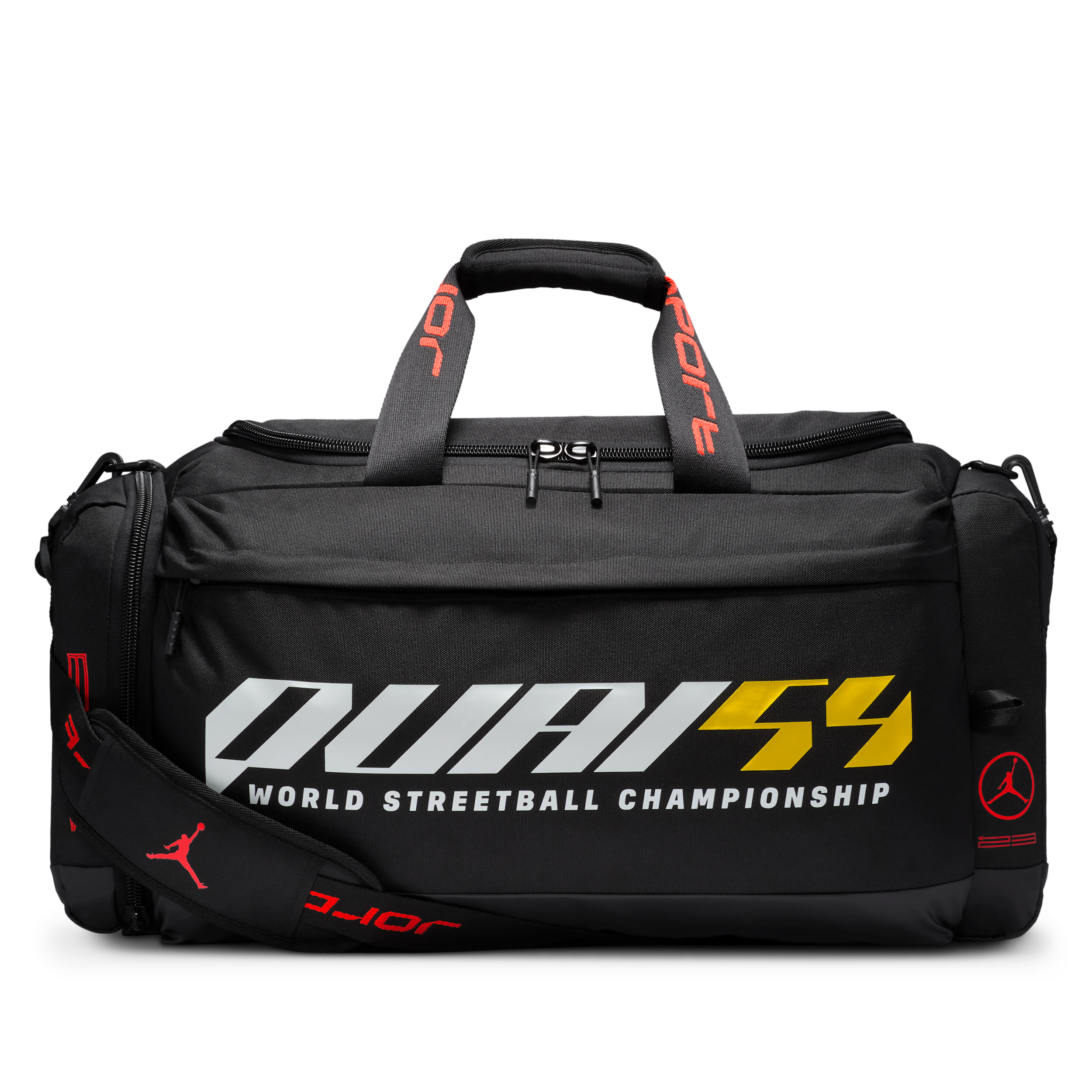 Jordan Quai 54 sporttas (62,5 liter) - Zwart