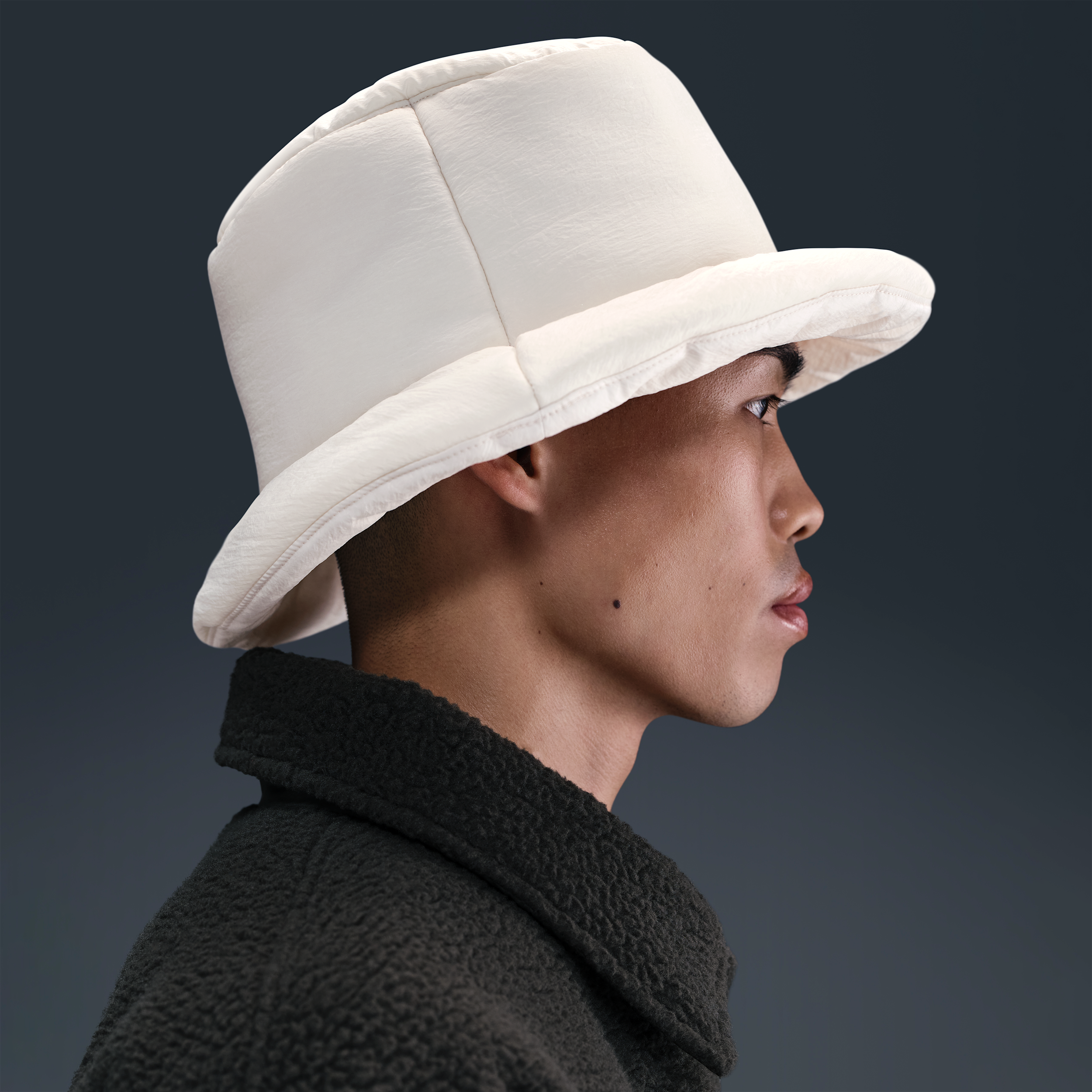 Thumbnail - Nike Apex Puffle Bucket-Hat - Grau