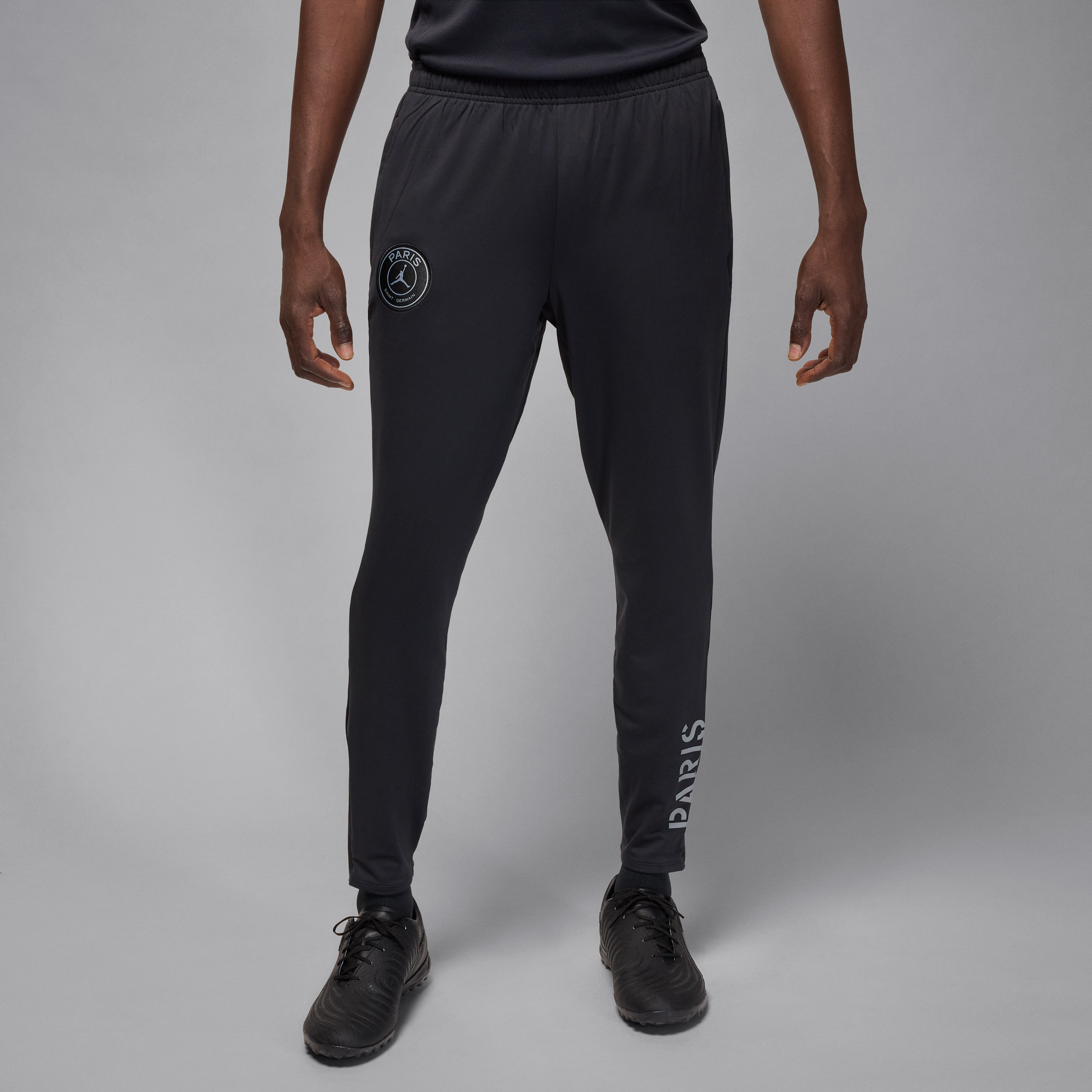 Pantaloni da calcio in maglia Jordan Dri-FIT Paris Saint-Germain Strike da uomo – Quarta - Nero